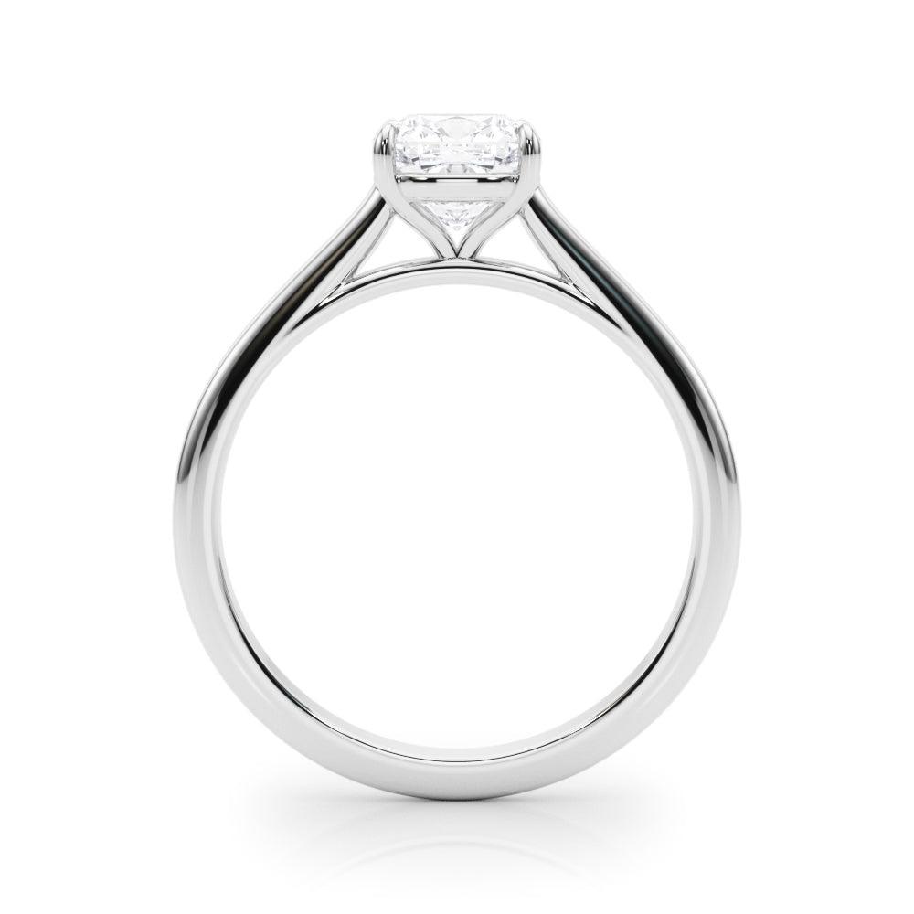Amelia Cushion Diamond Solitaire Engagement Ring