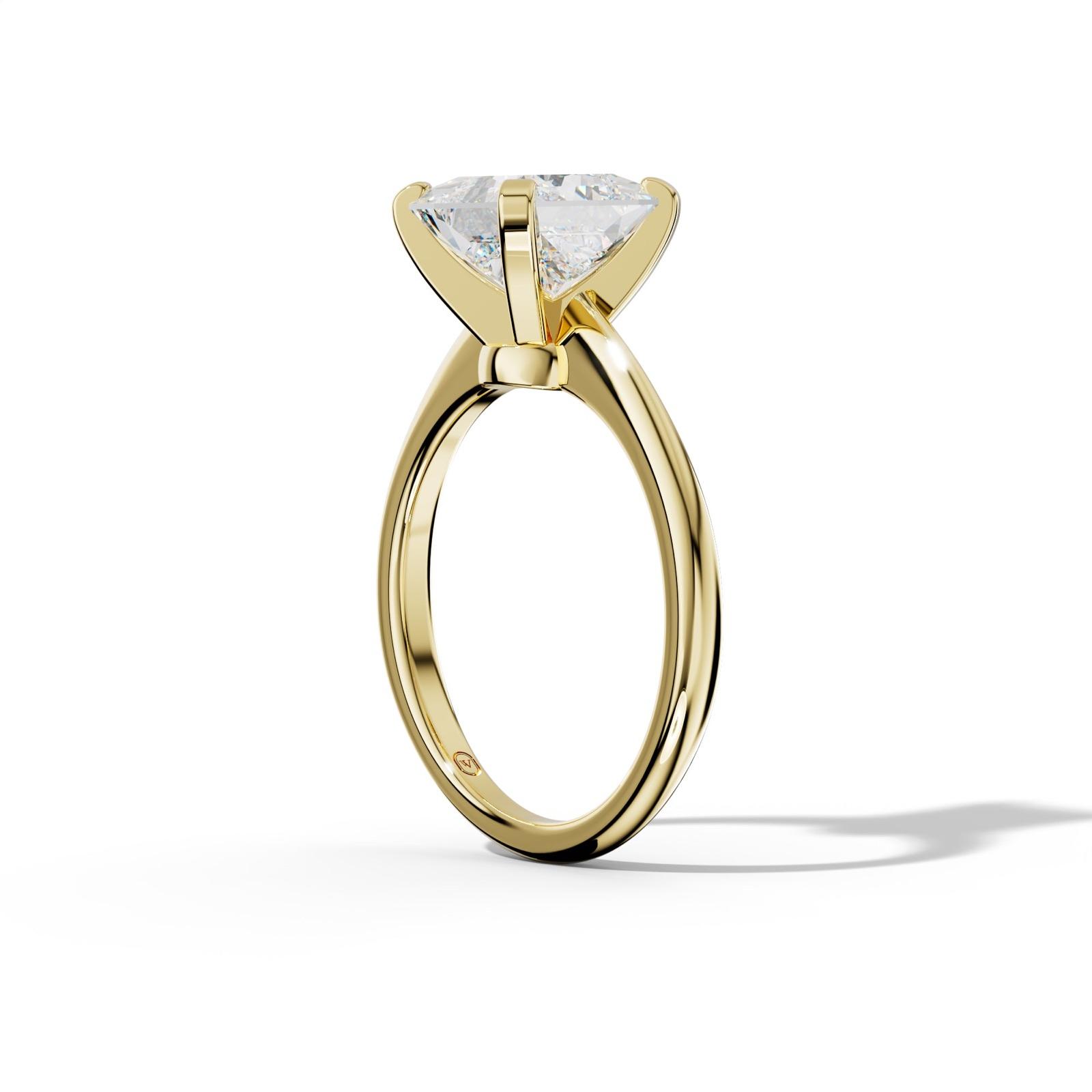 Alison Princess Cut Engagement Ring