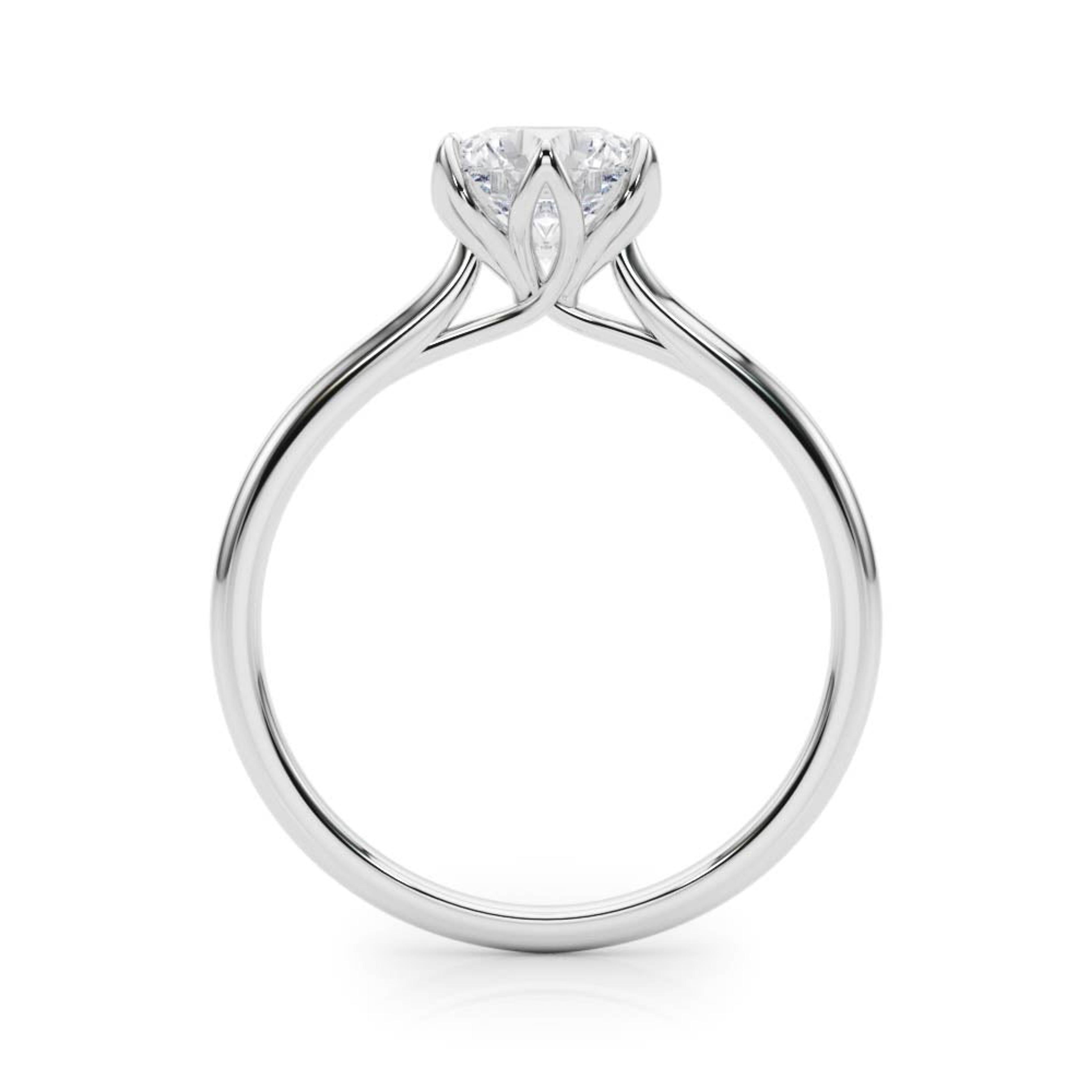 Esme Round Diamond Solitaire Engagement Ring