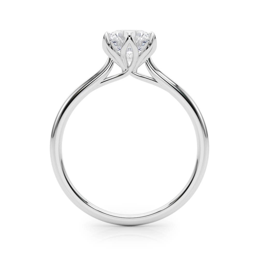 Esme Round Diamond Solitaire Engagement Ring