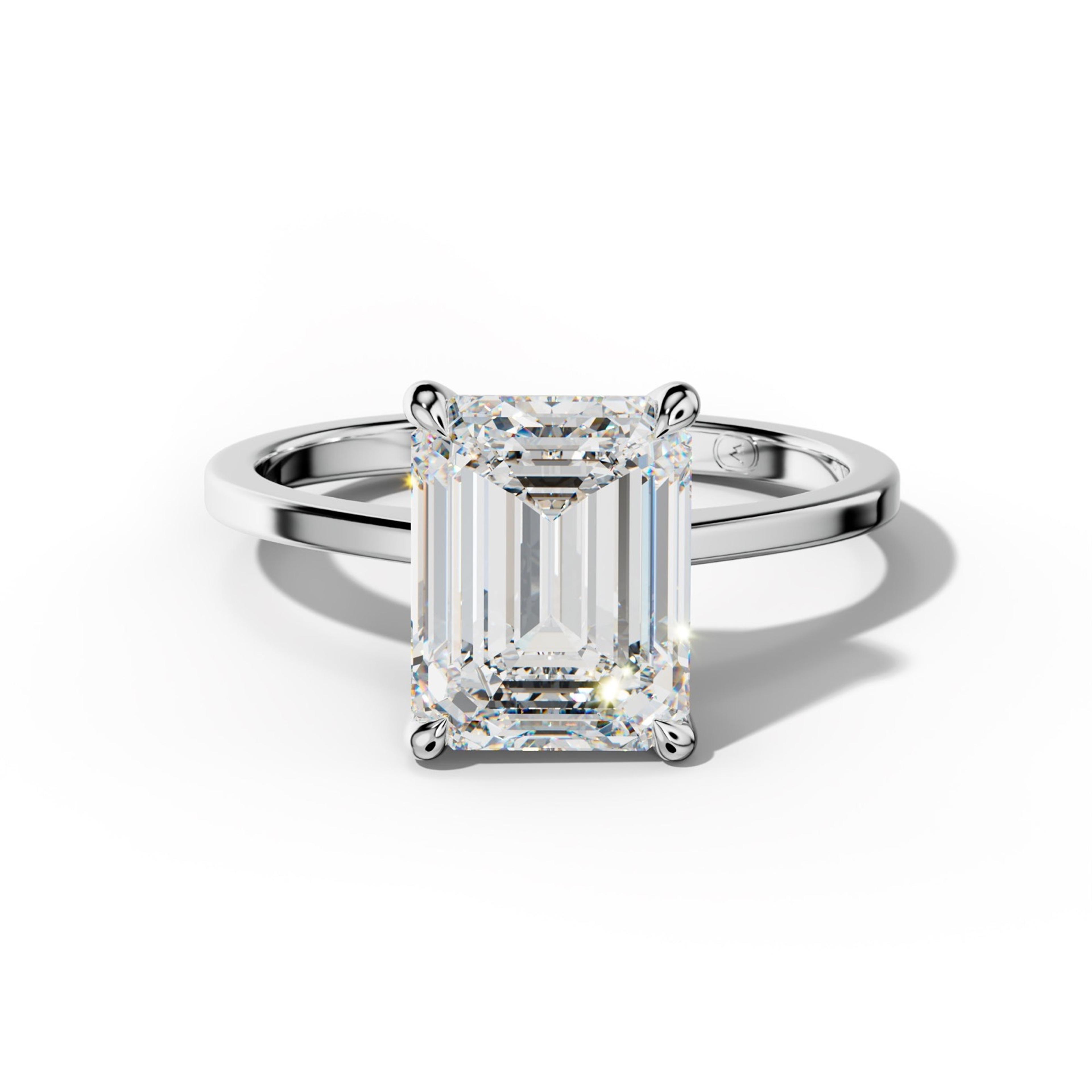 Camila Emerald Cut Engagement Ring