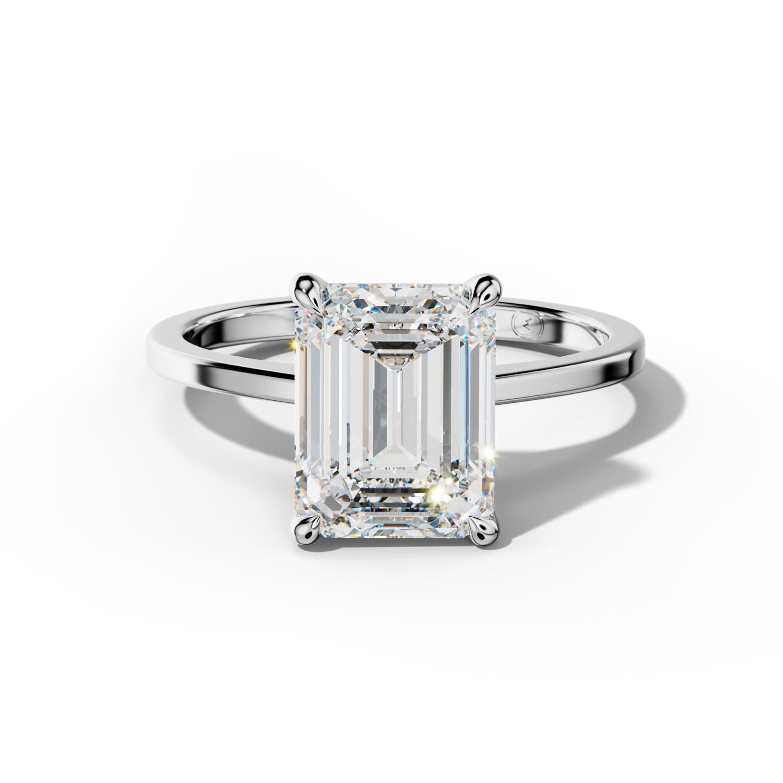 Camila Emerald Cut Engagement Ring