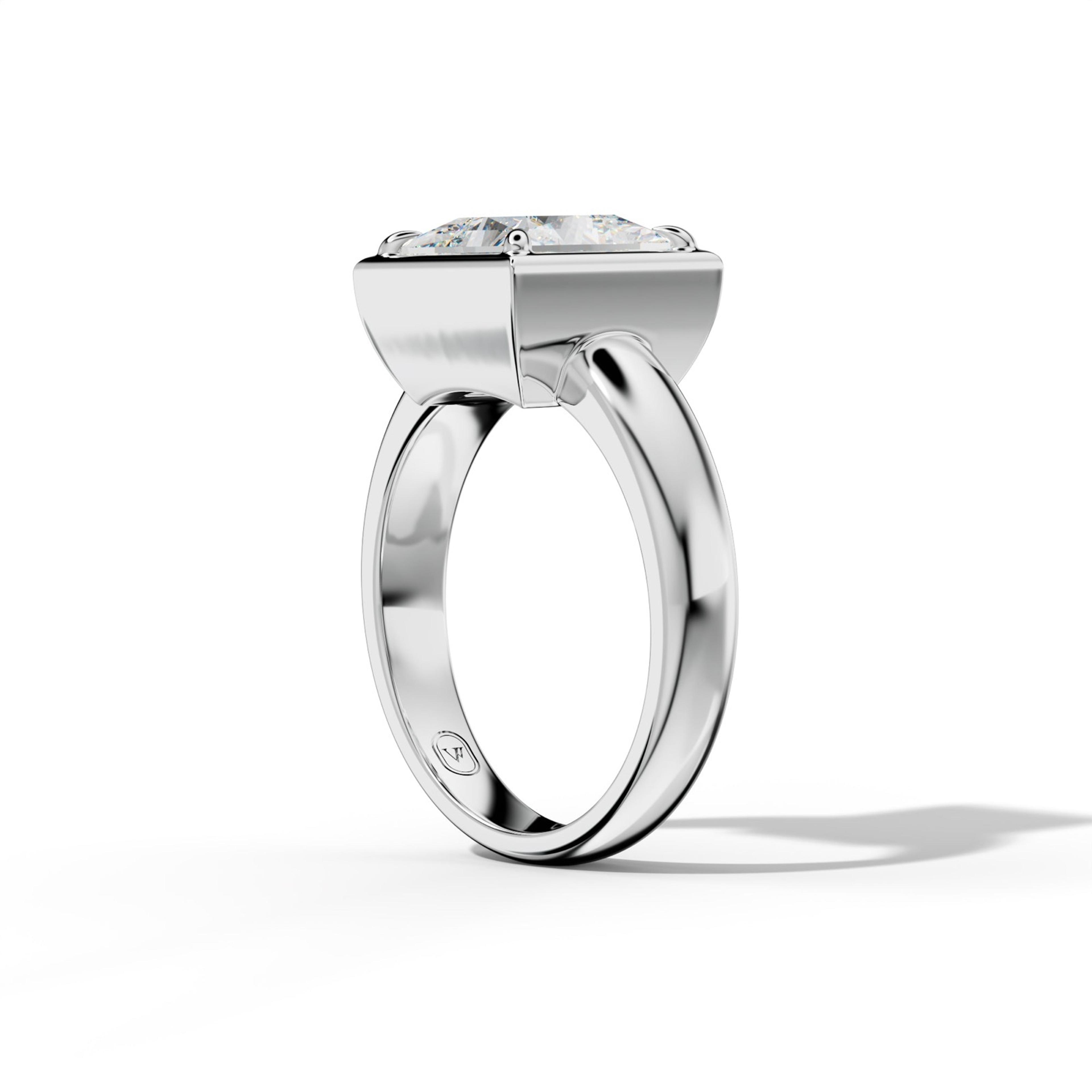 Giselle Princess Cut Engagement Ring