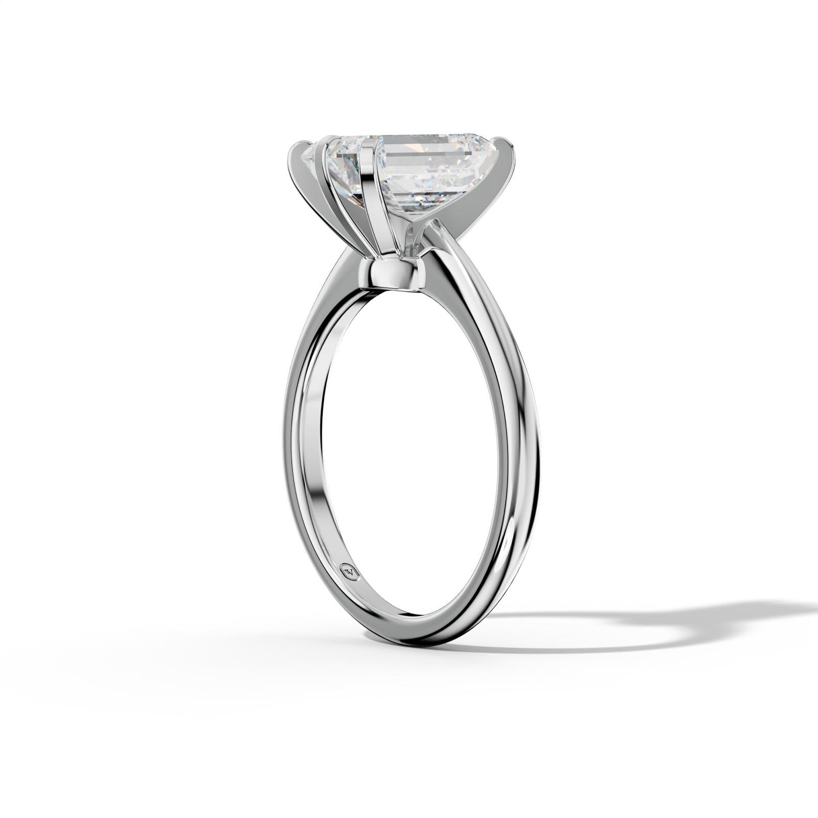 Molly Emerald Cut Engagement Ring