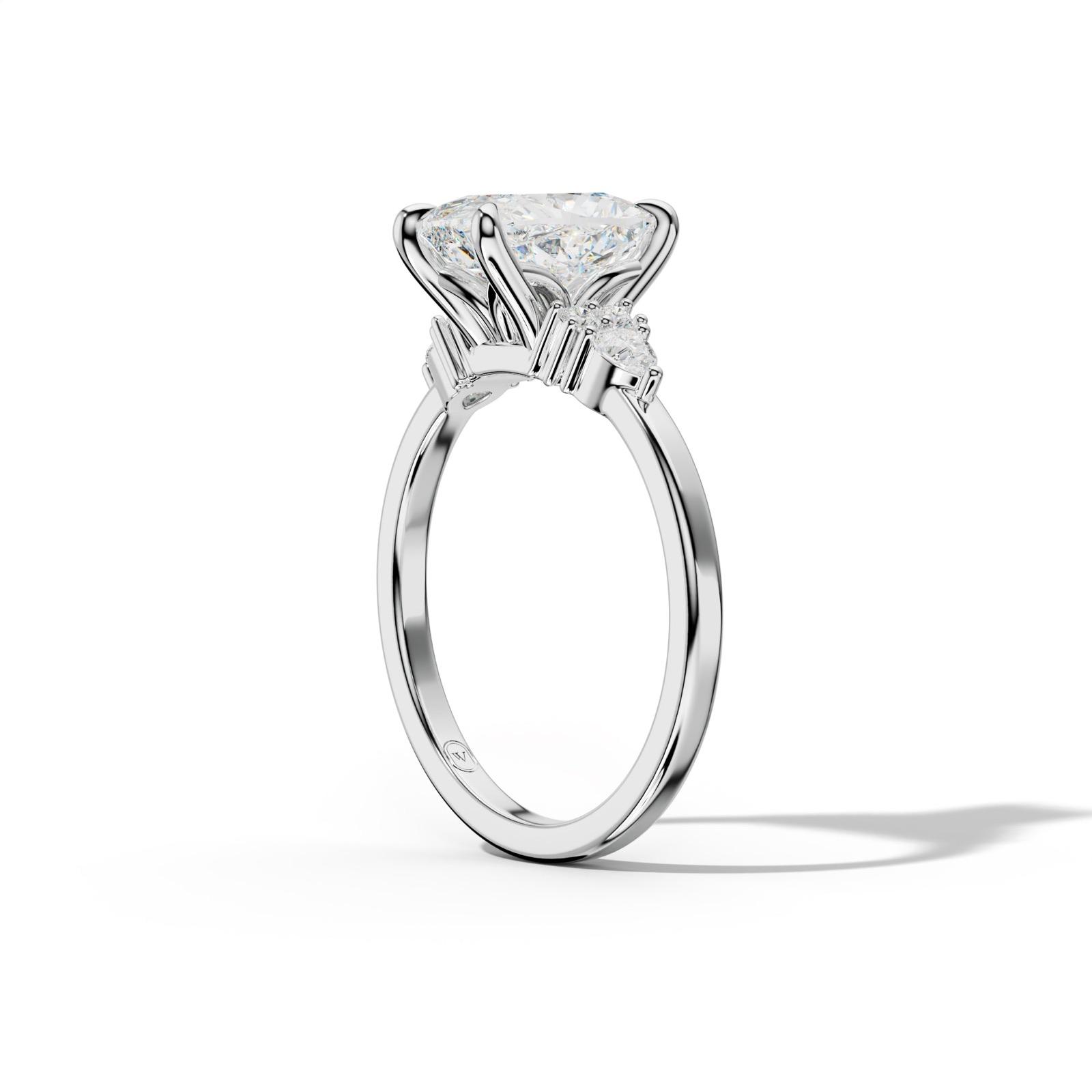 Sienna Elongated Cushion Cut Engagement Ring