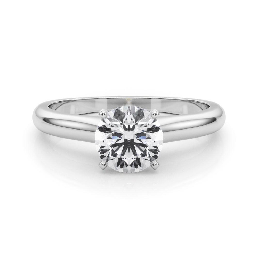 Isabella Round Diamond Solitaire Engagement Ring