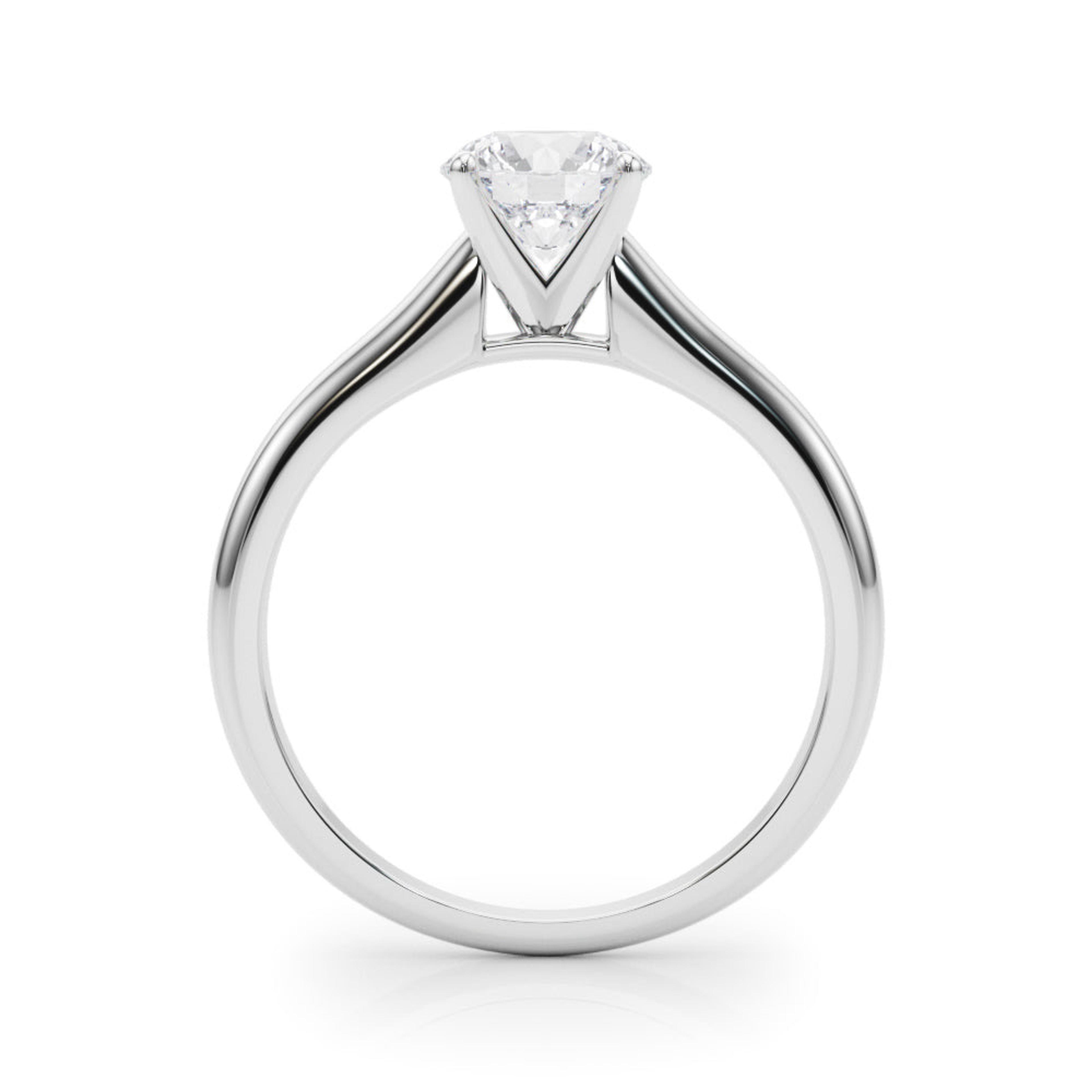 Isabella Round Diamond Solitaire Engagement Ring