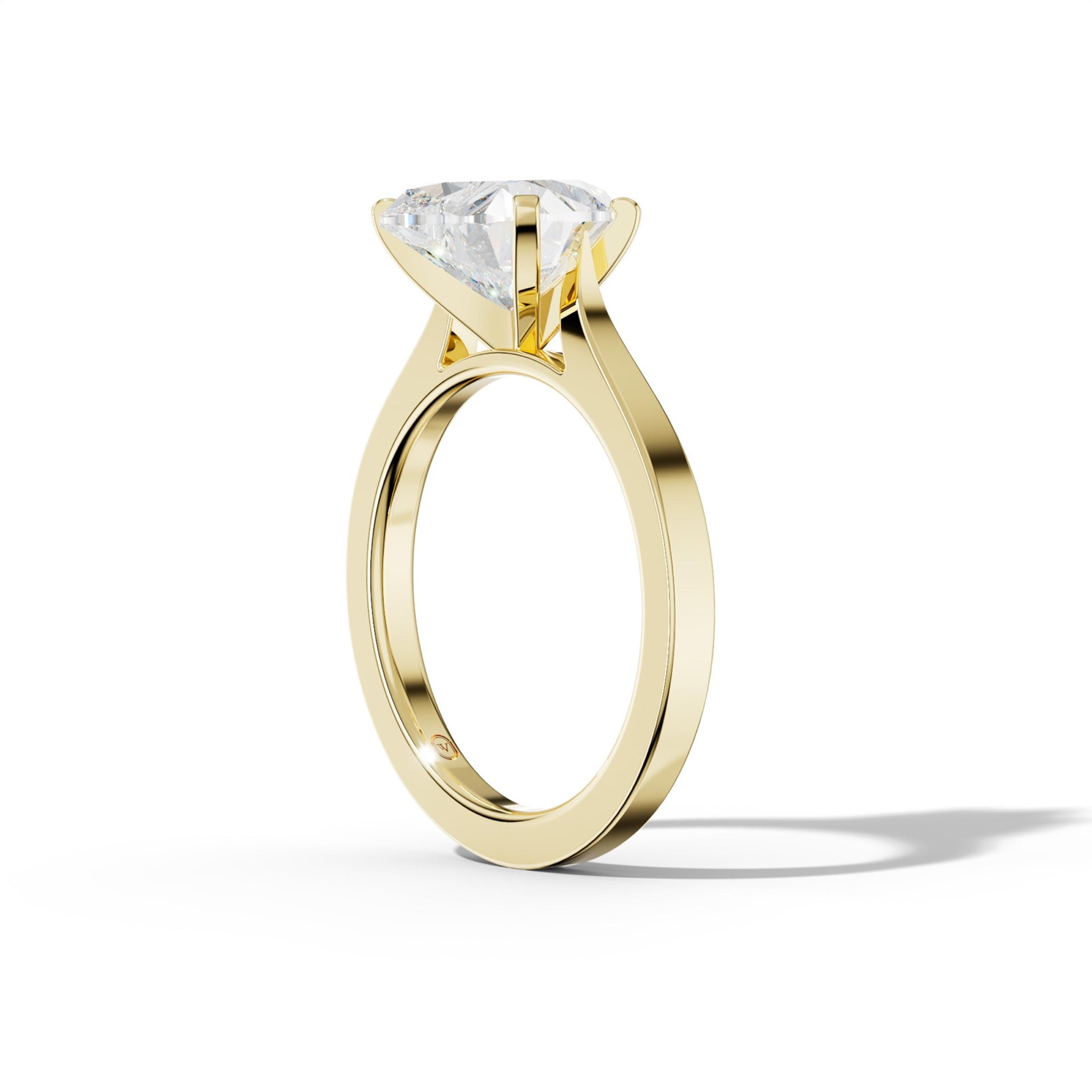Amaya Heart Diamond Engagement Ring
