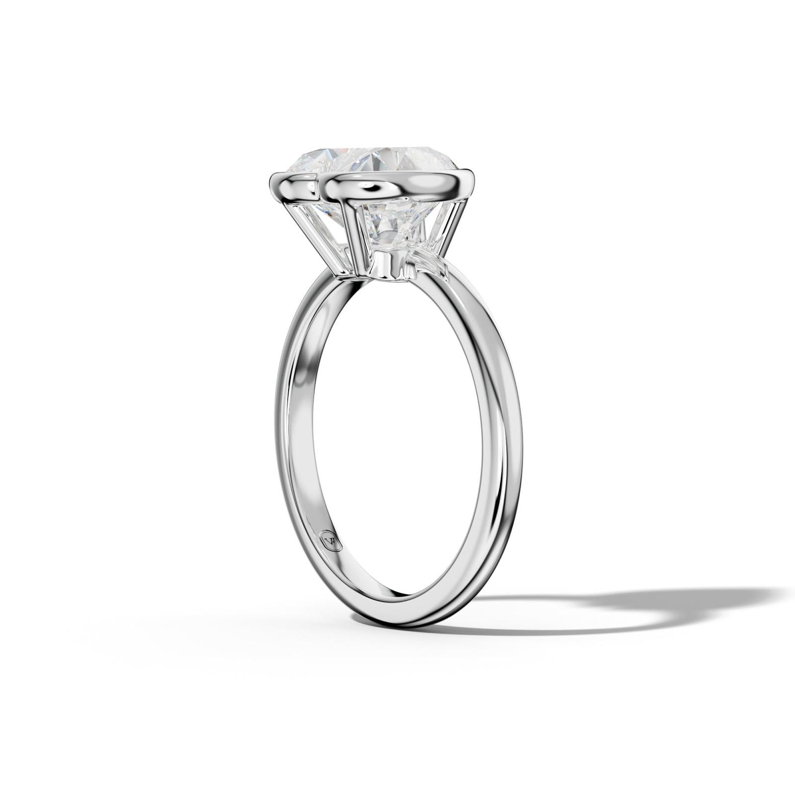 Malaya Heart Diamond Engagement Ring