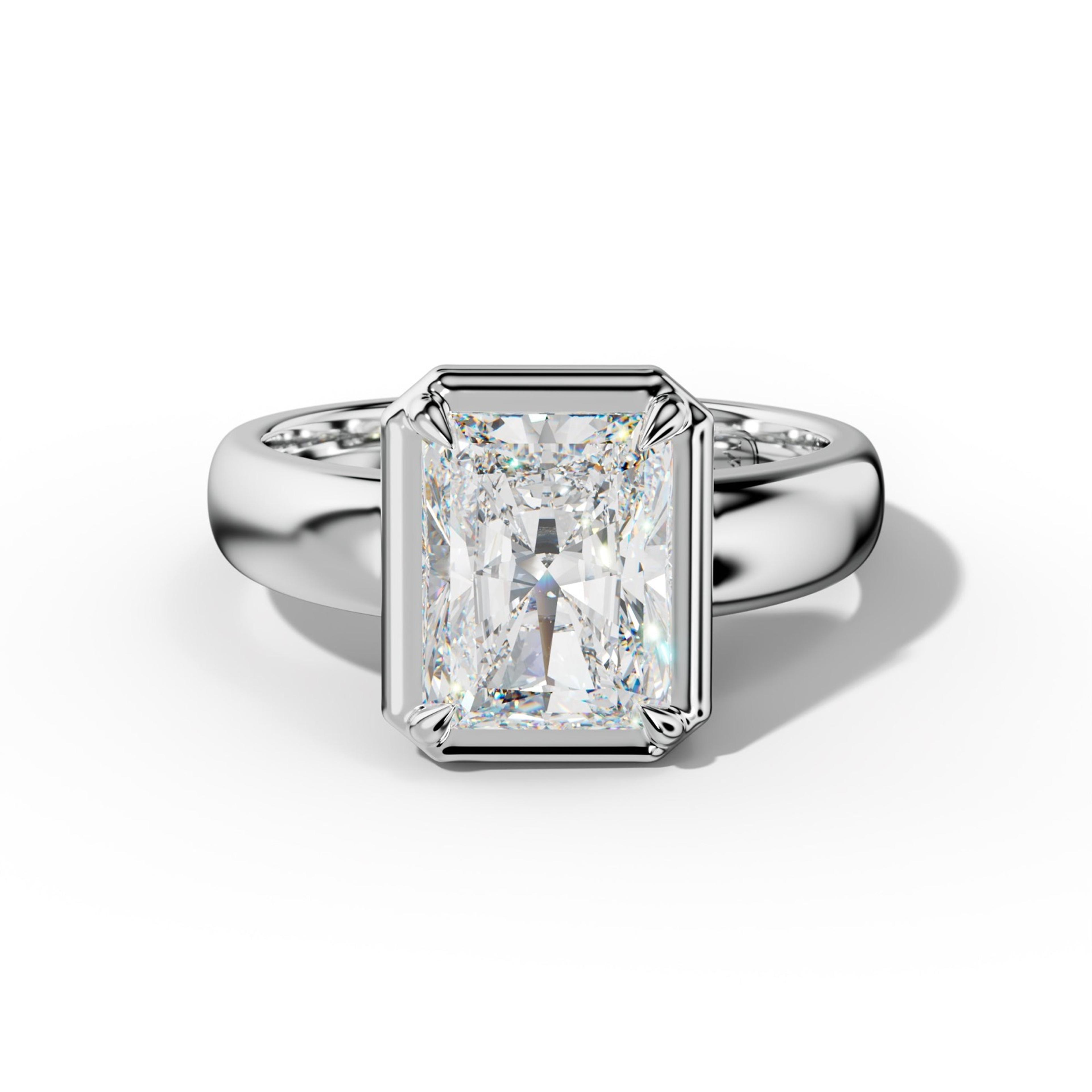 Giselle Radiant Diamond  Engagement Ring