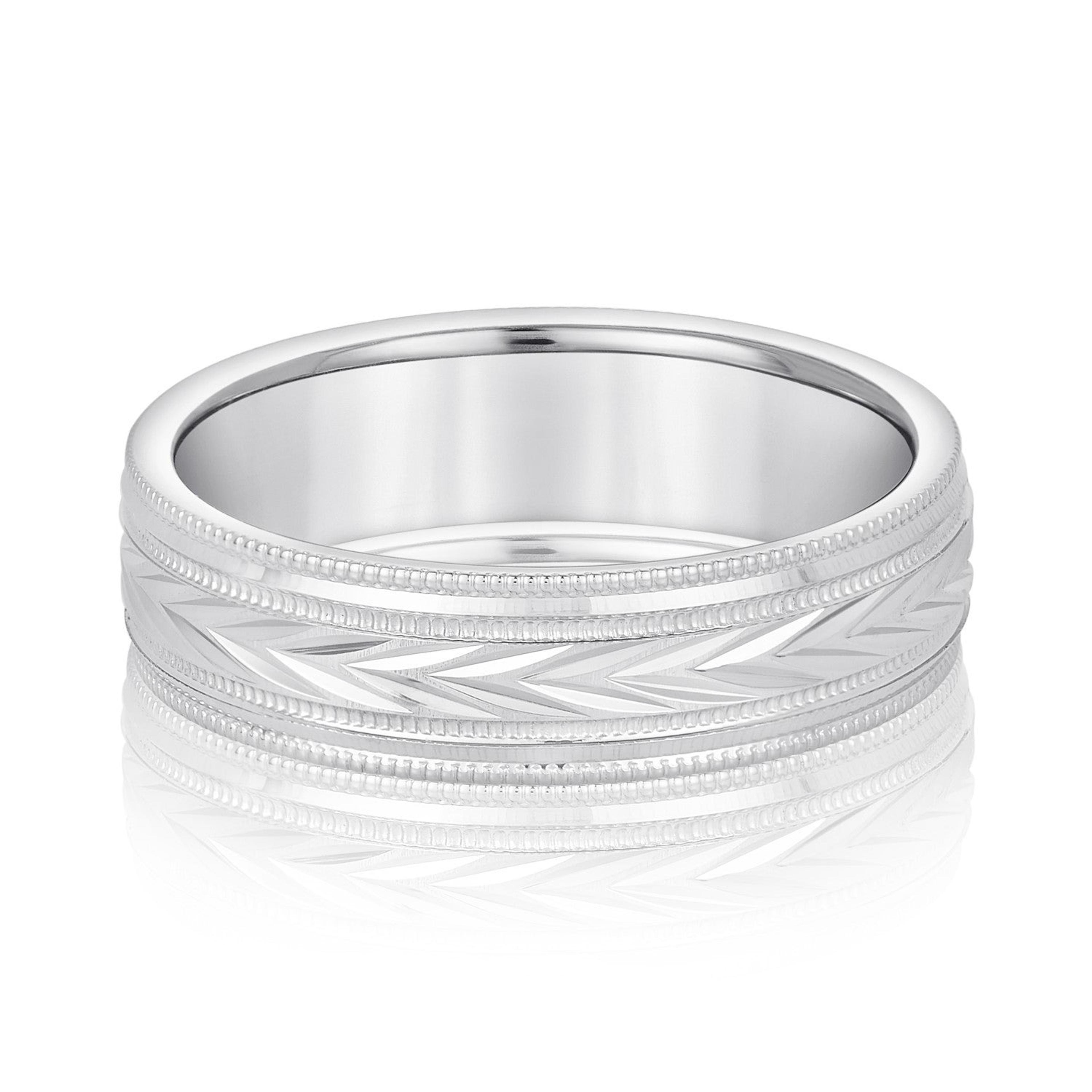 Men's Vintage Style with V Pattern Band