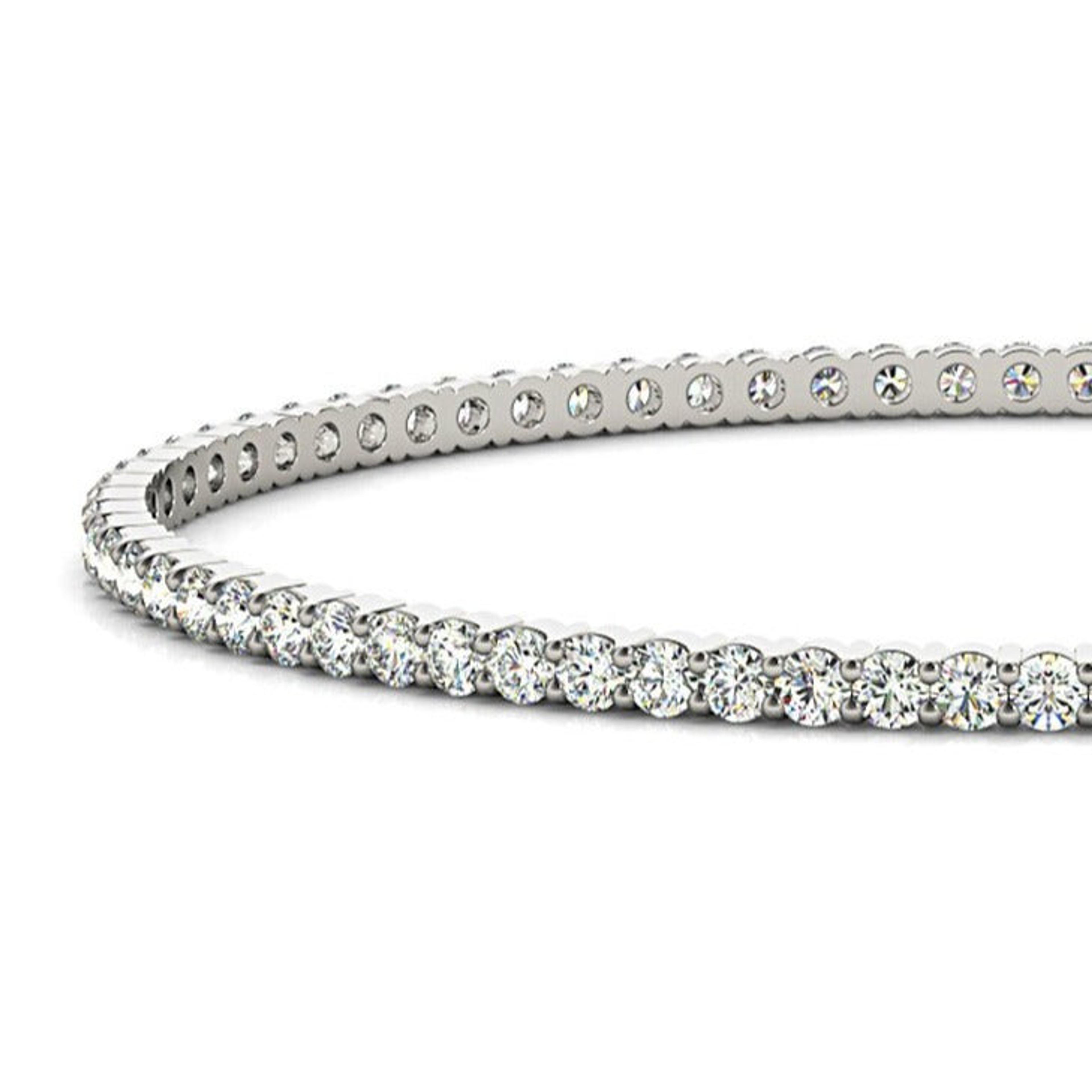 1.75 ctw Diamond Eternity Bangle Bracelet-VIRABYANI