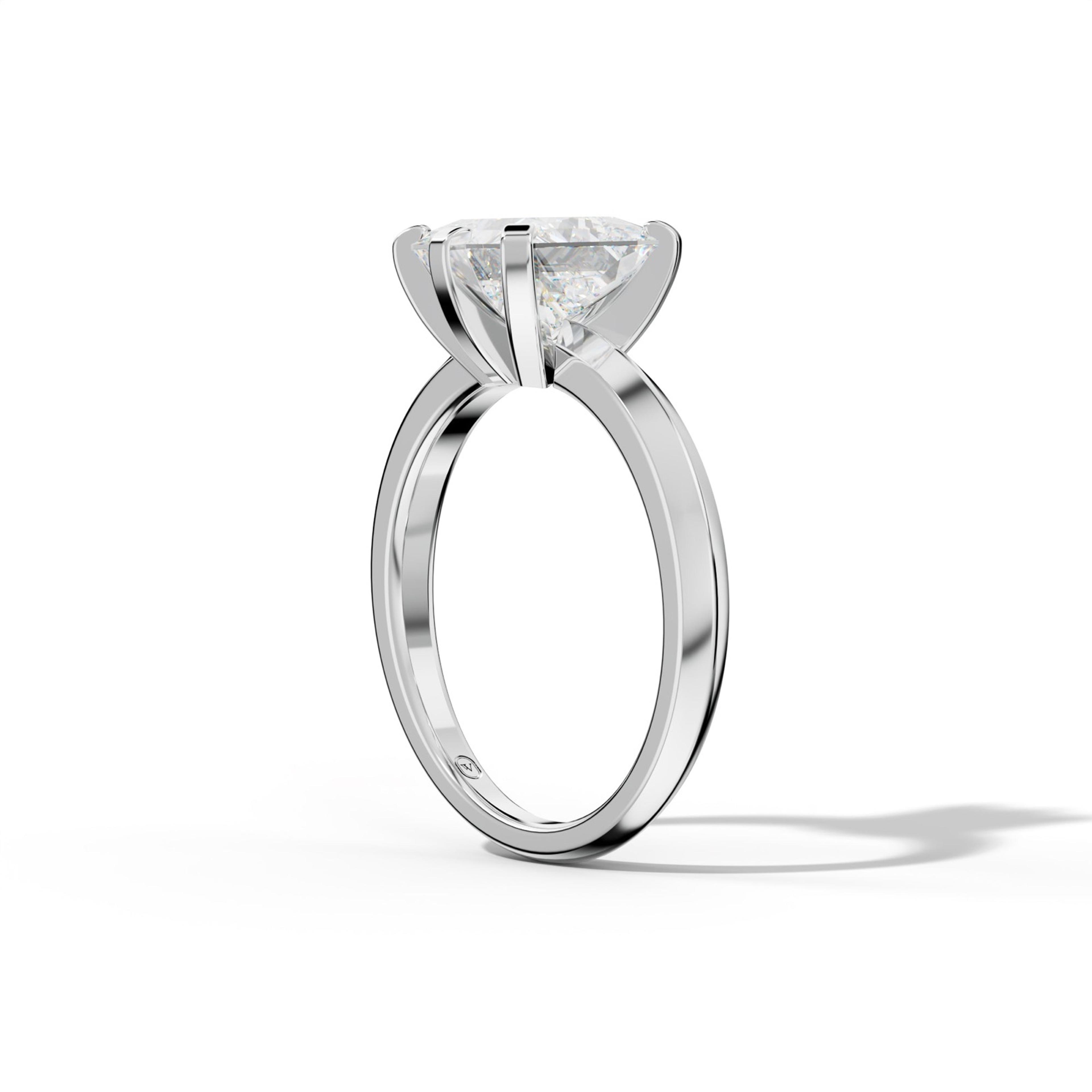 Lina Princess Cut Engagement Ring