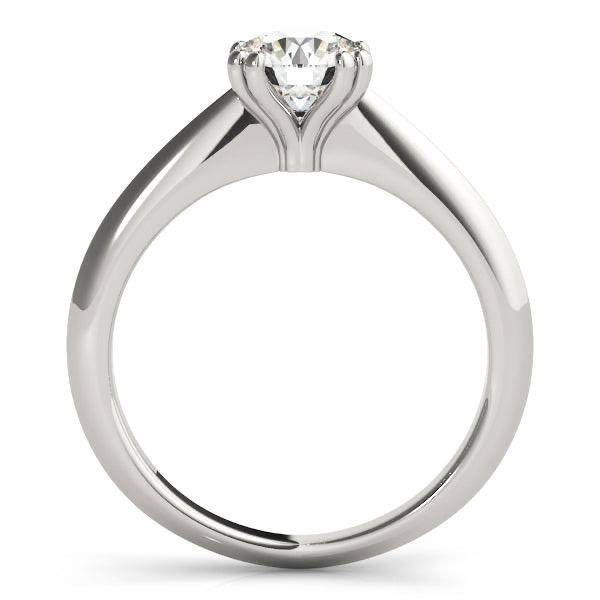 Ava Round Lab Grown Diamond Solitaire Engagement Ring IGI Certified