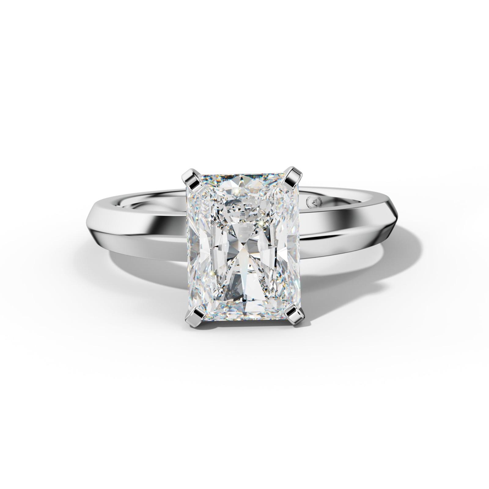 Nia Radiant Diamond Engagement Ring
