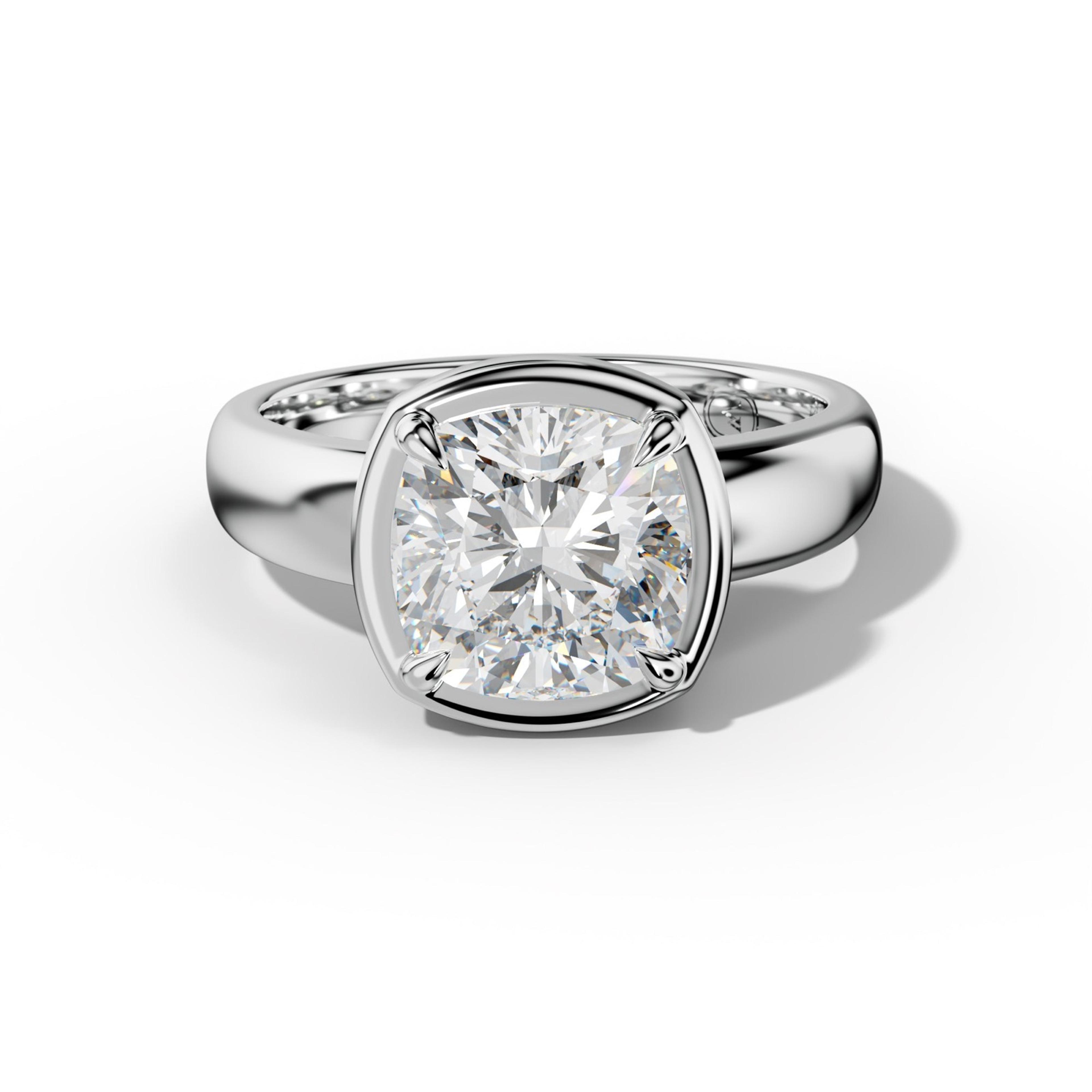 Giselle Cushion Diamond Engagement Ring