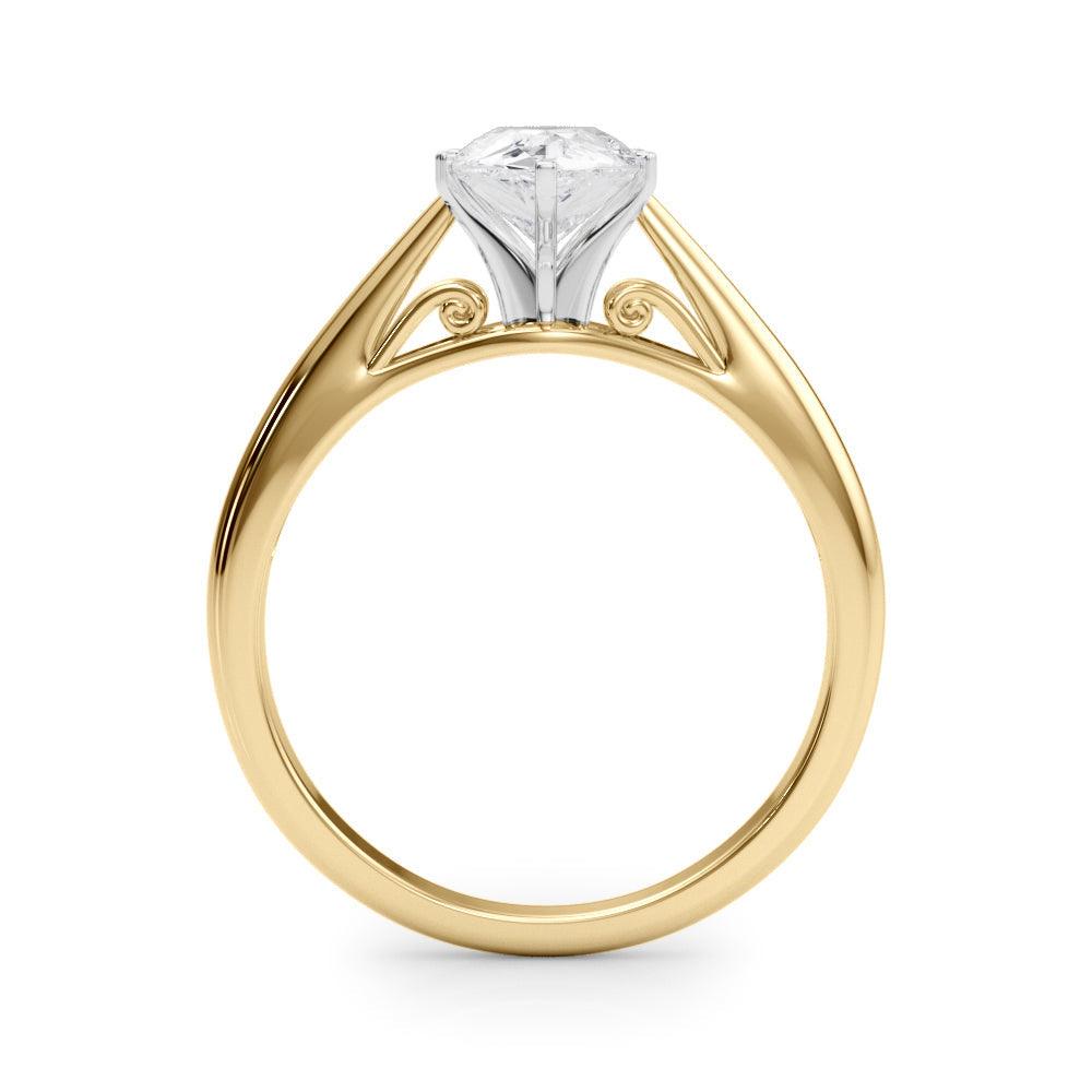 Katerina Pear Lab Grown Diamond Solitaire Engagement Ring IGI Certified