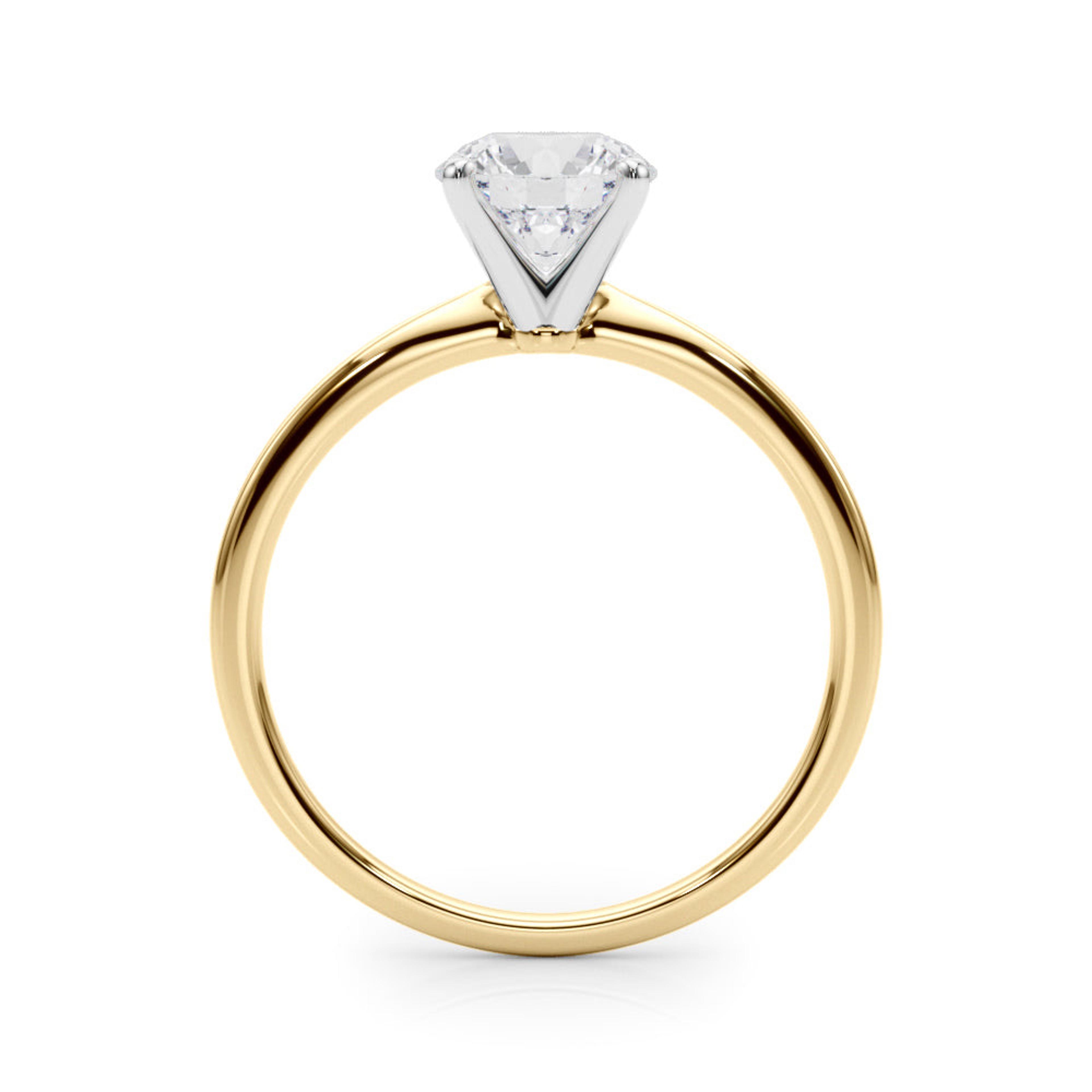 Angelica Round Solitaire Engagement Ring