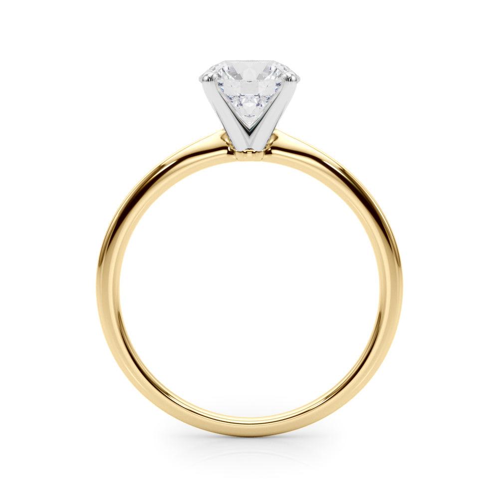 Angelica Round Solitaire Engagement Ring