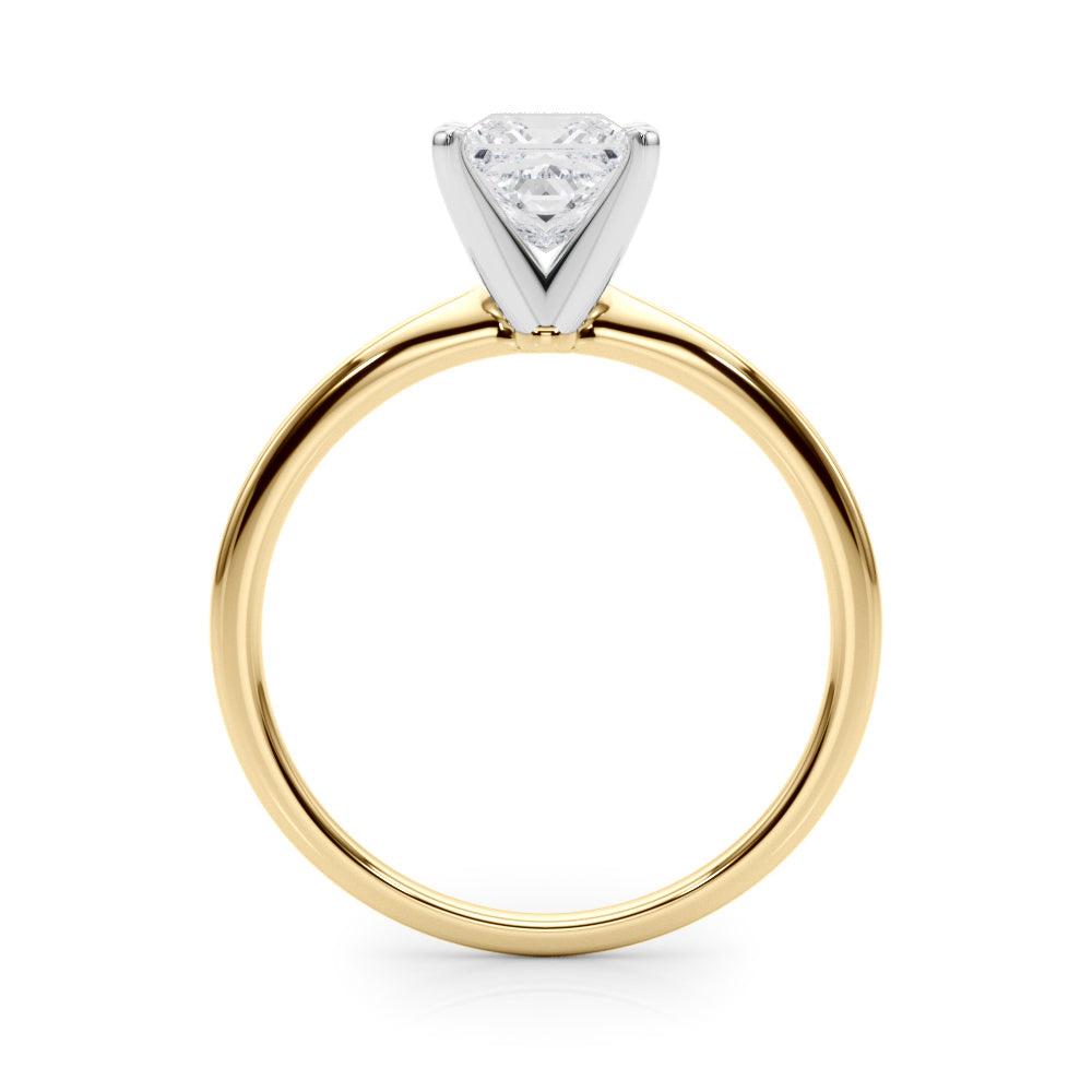 Angelica Princess Solitaire Engagement Ring IGI Certified