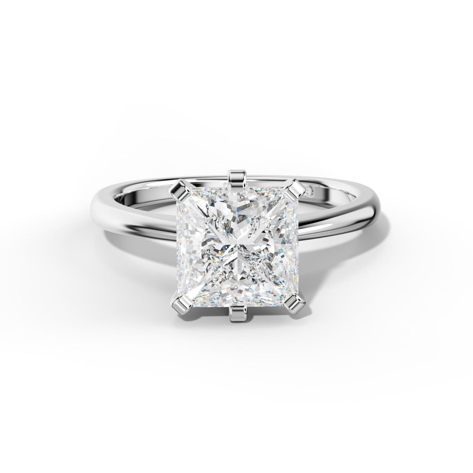 Molly Princess Cut Engagement Ring