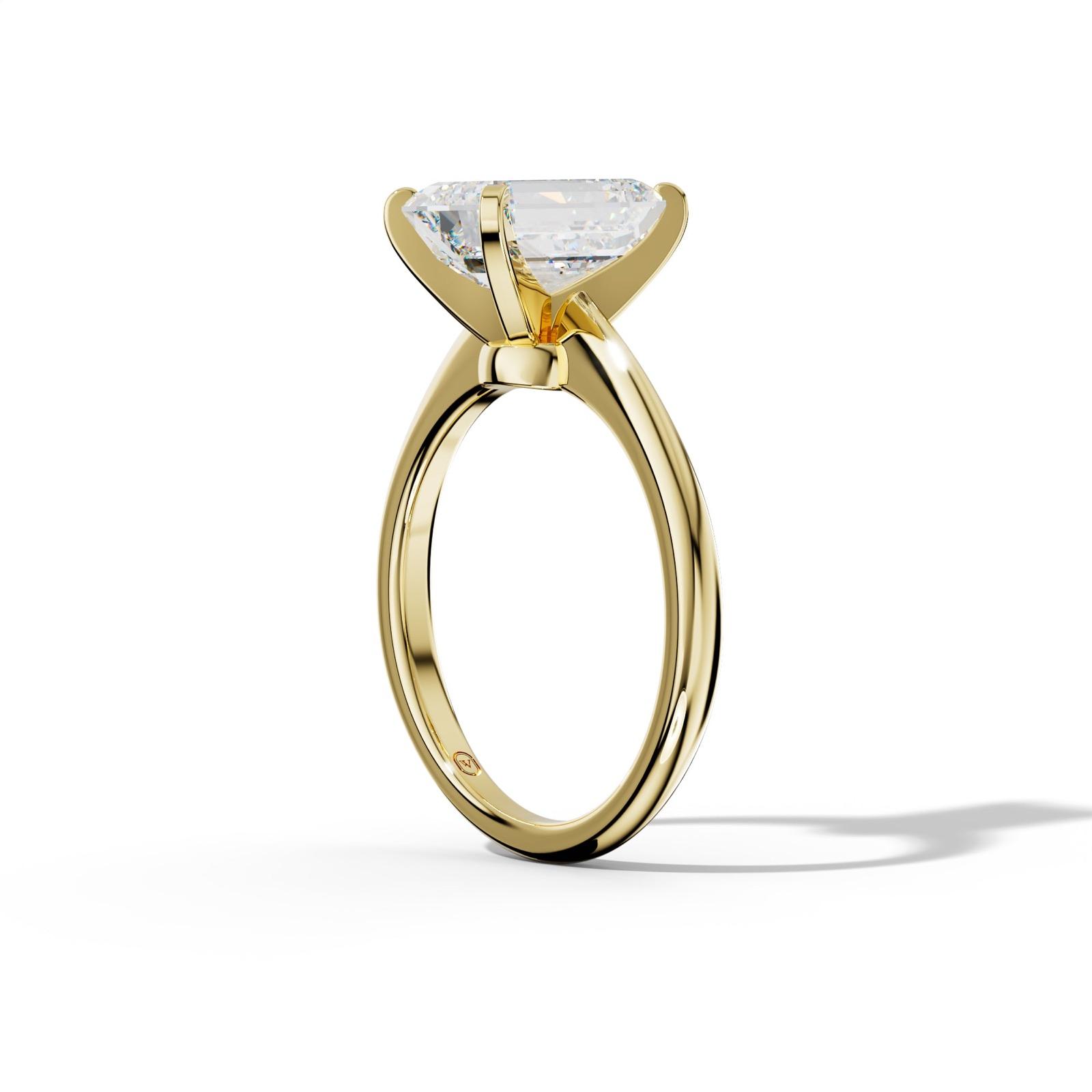 Alison Emerald Cut Engagement Ring