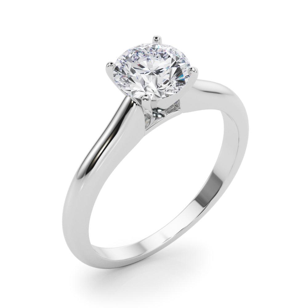 Isabella Round Diamond Solitaire Engagement Ring