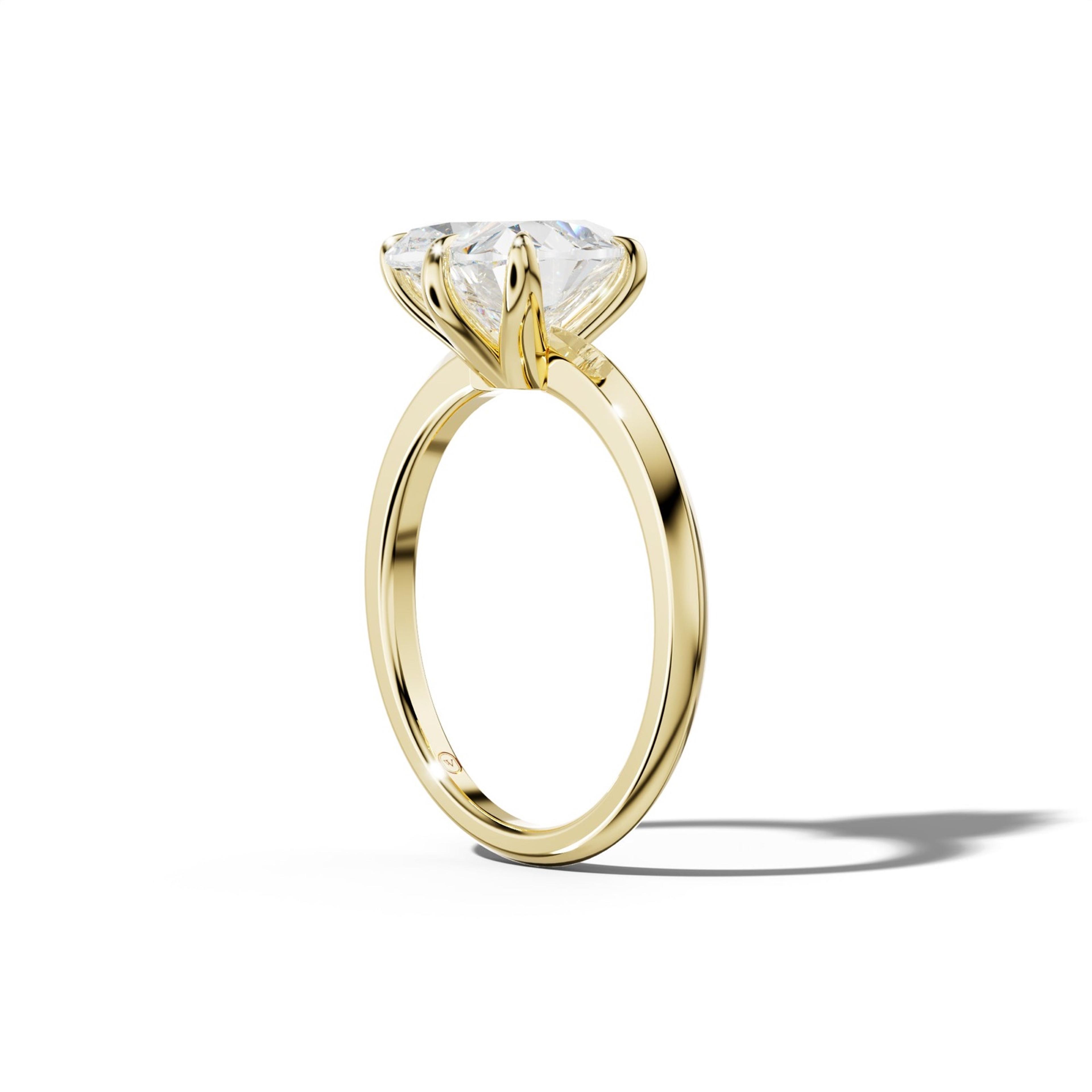 Myra Heart Diamond Engagement Ring