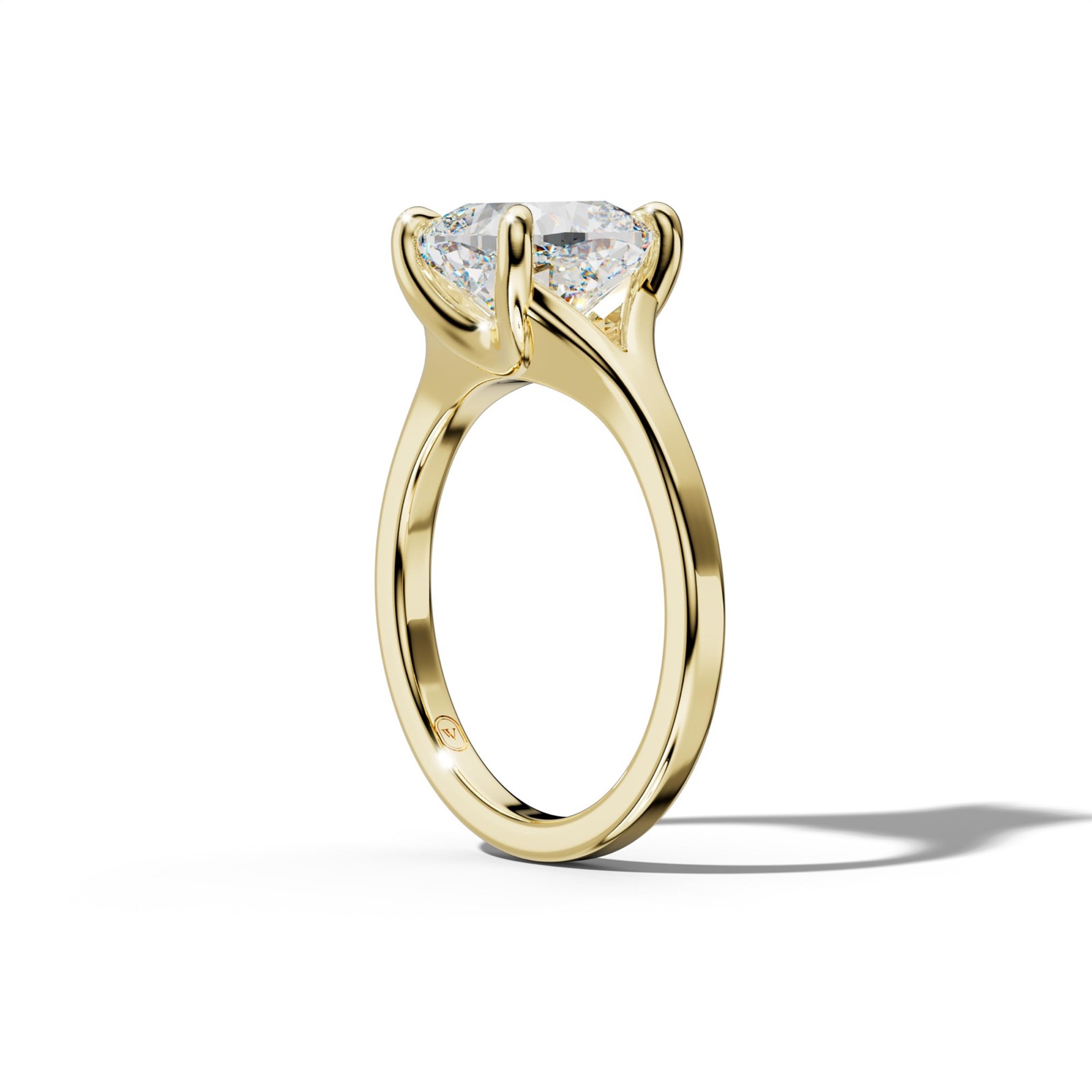 Alicia Cushion Diamond Engagement Ring