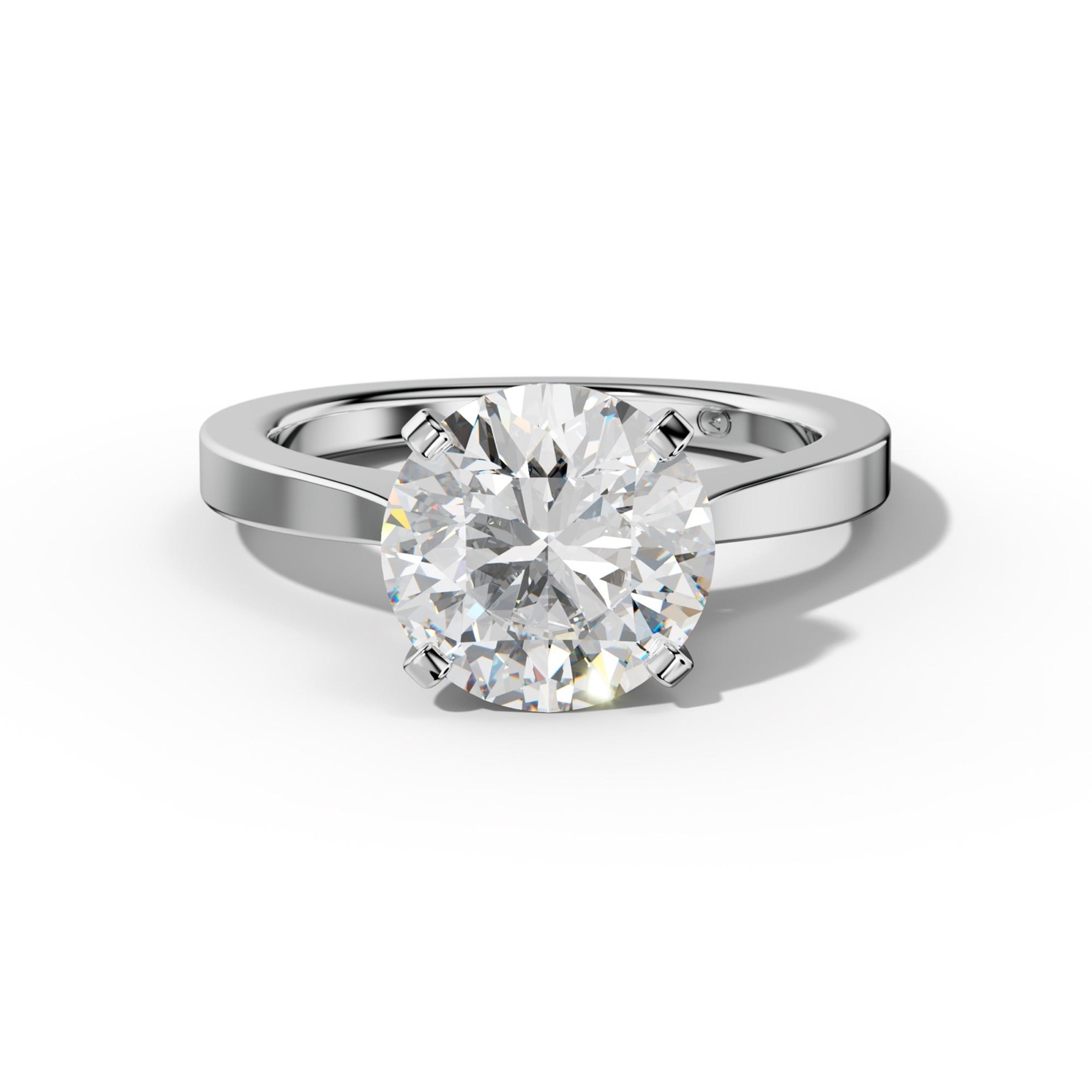 Amaya Round Diamond Engagement Ring