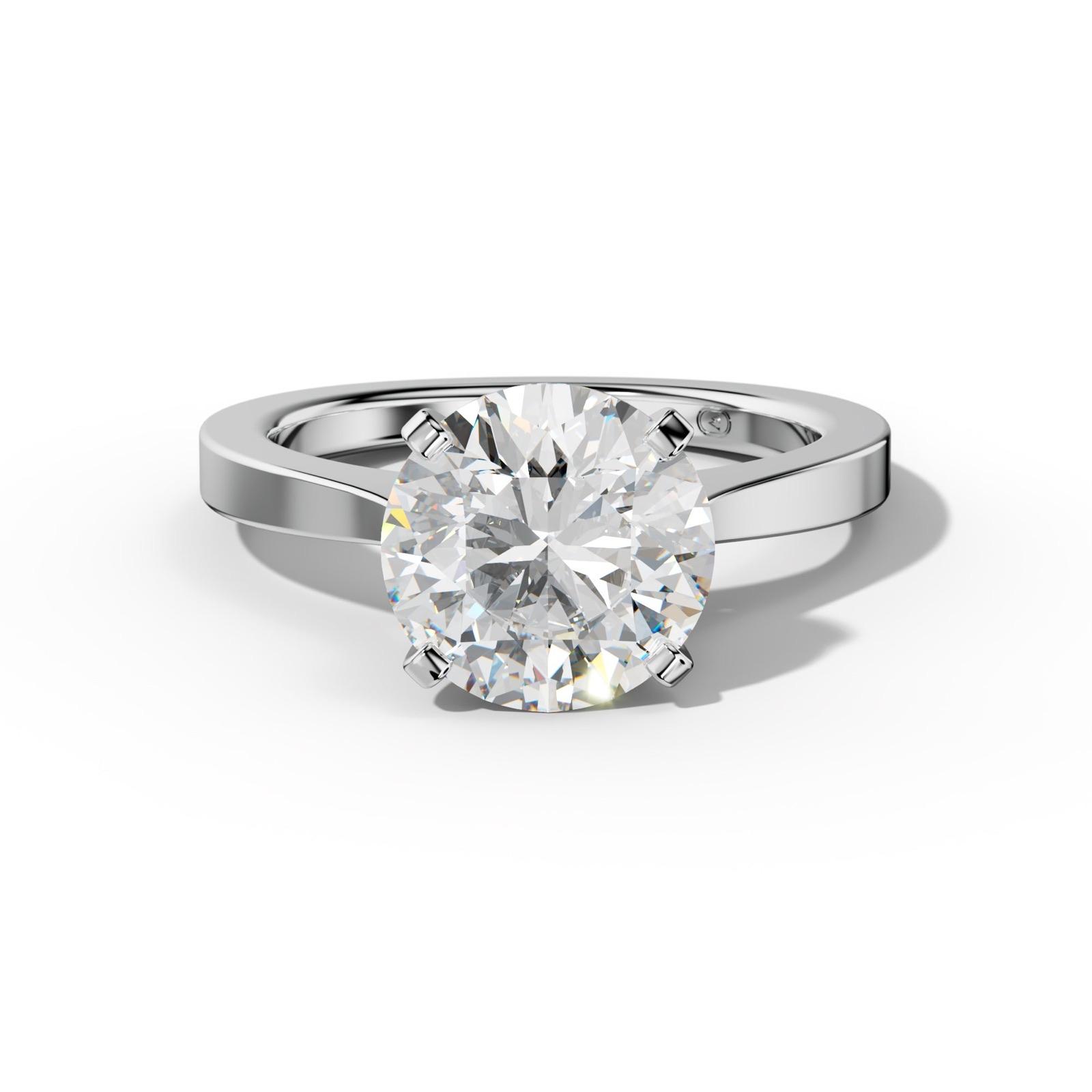 Amaya Round Diamond Engagement Ring