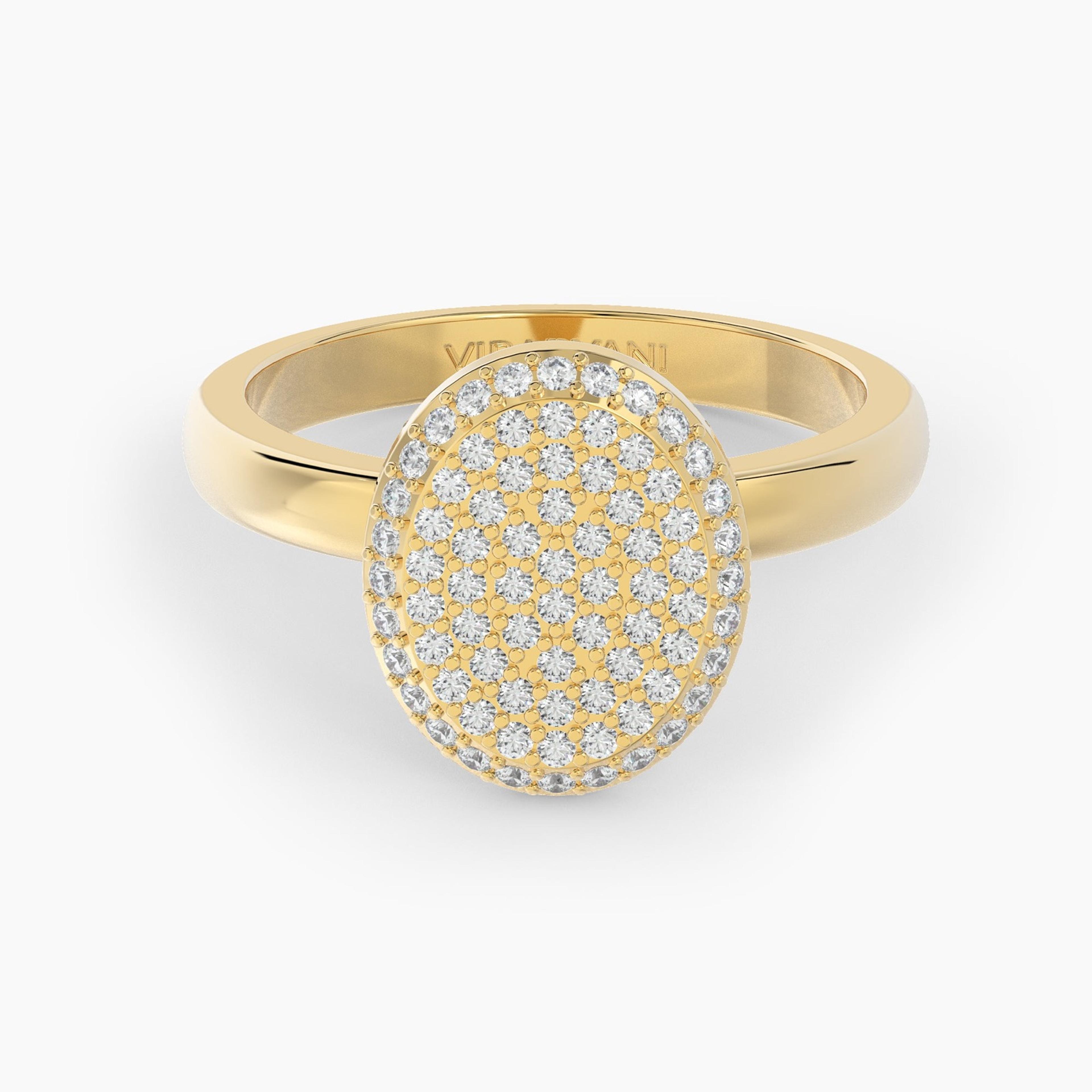 Oval Shaped AMoré Pavé Ring With 0.60 ct. Diamonds