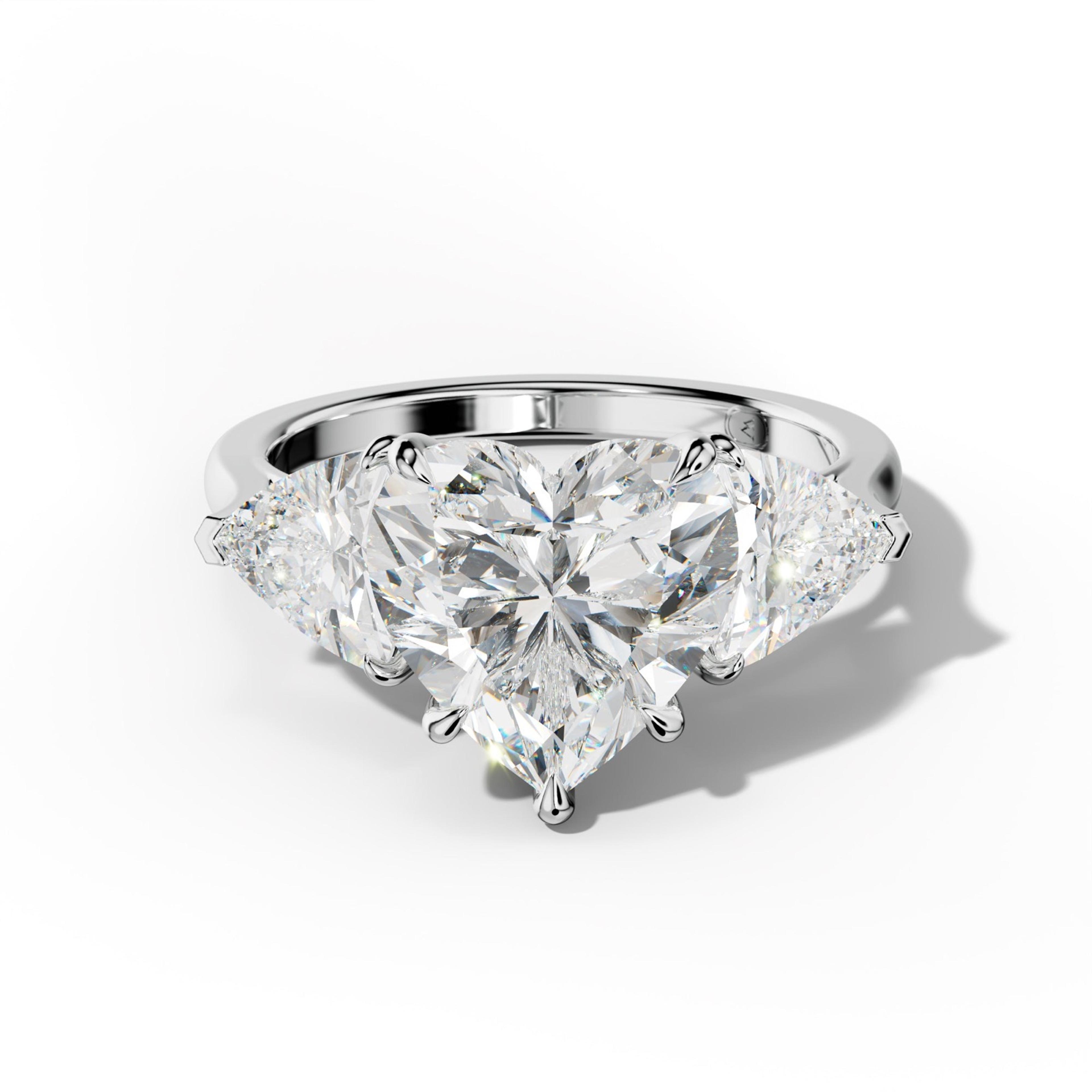 Ivy Heart Cut  Engagement Ring