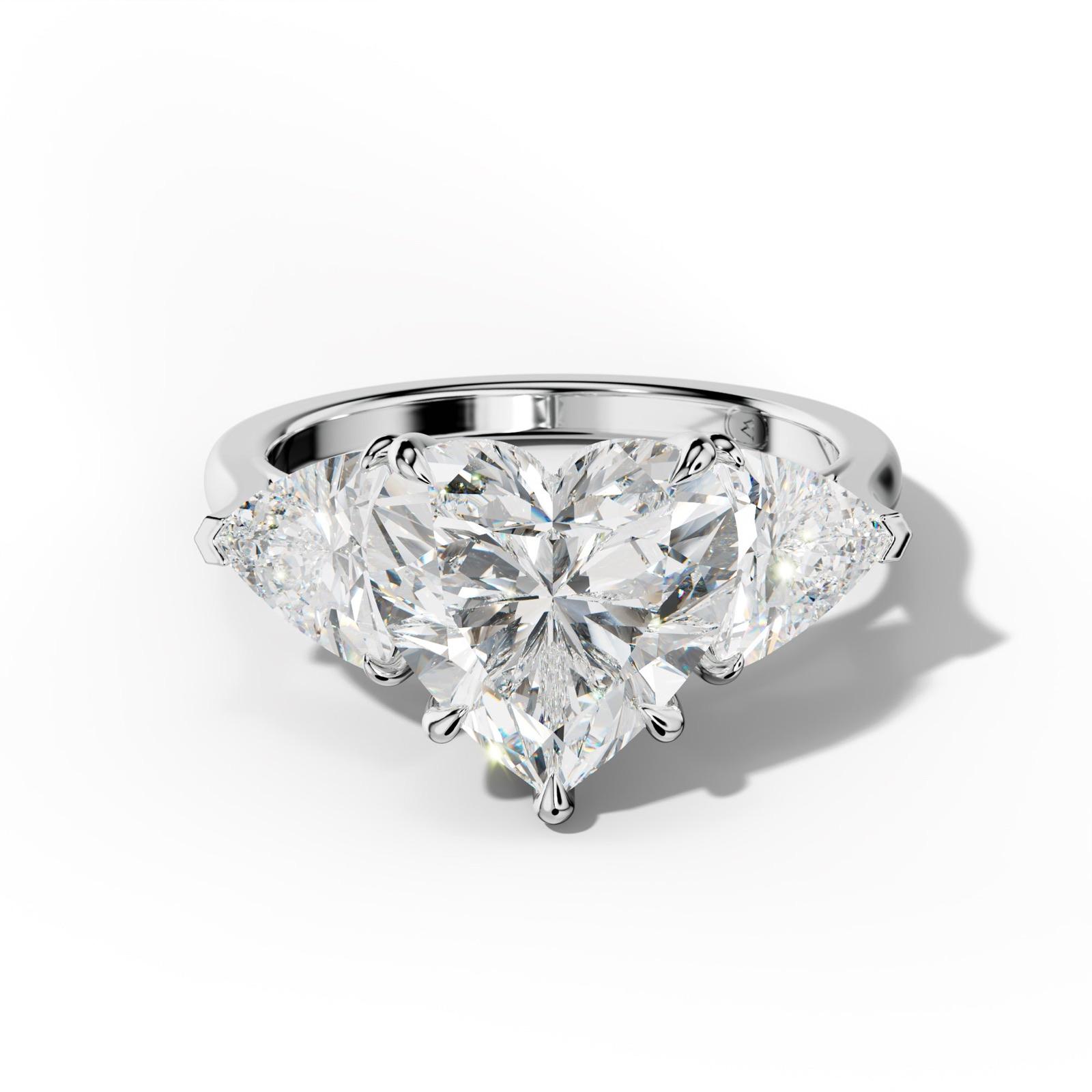 Ivy Heart Cut Engagement Ring