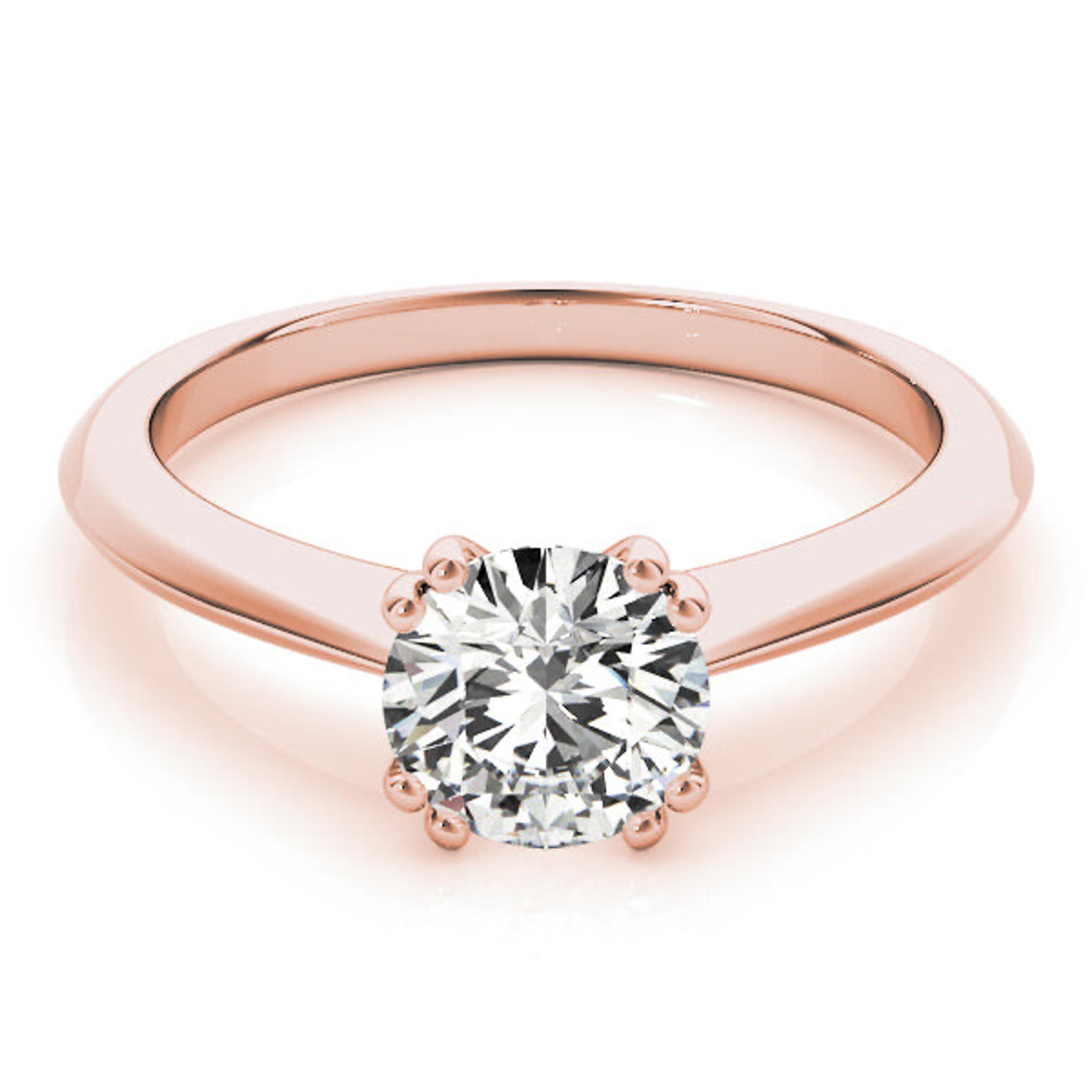 Ava Round Diamond Solitaire Engagement Ring