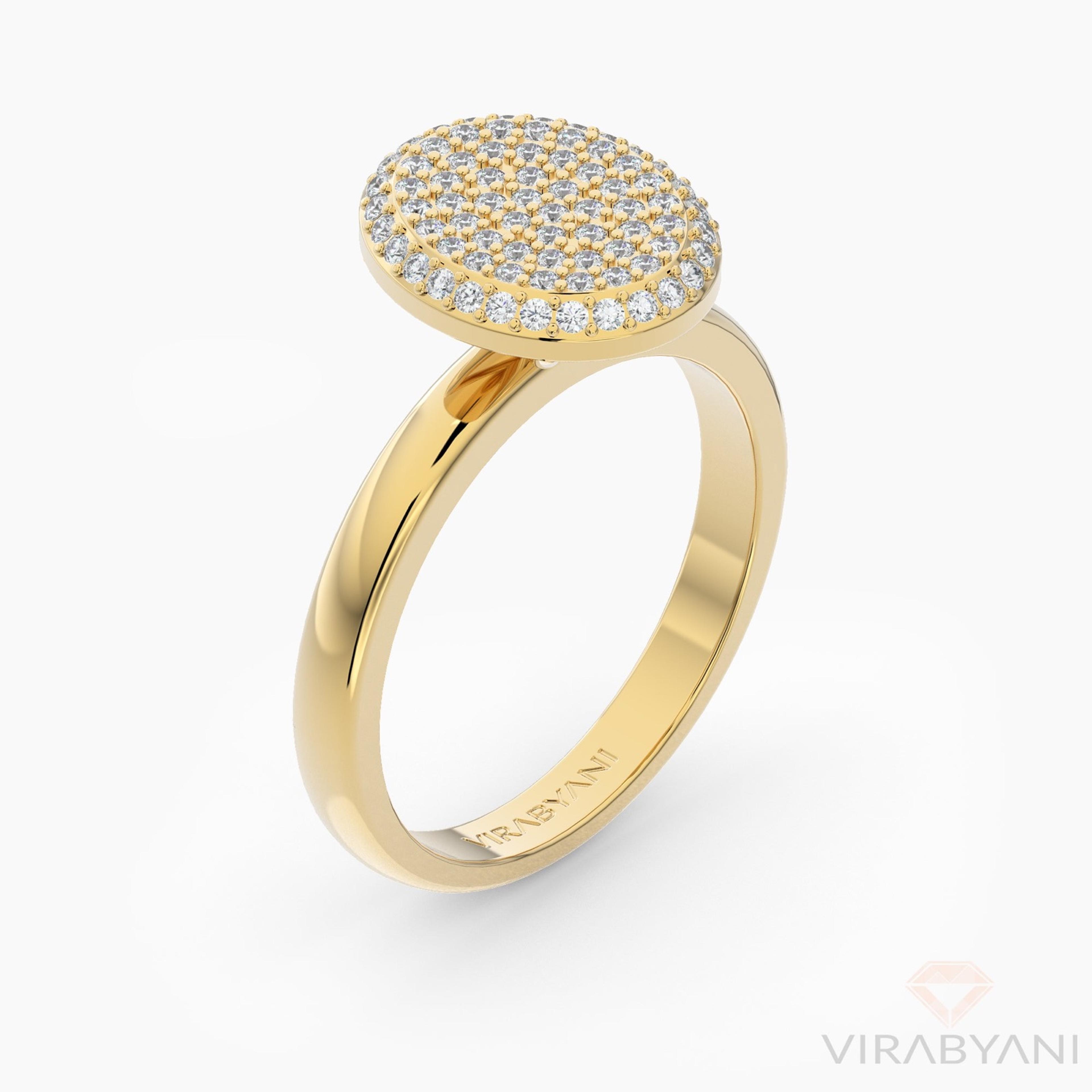 Oval Shaped AMoré Pavé Ring With 0.60 ct. Diamonds