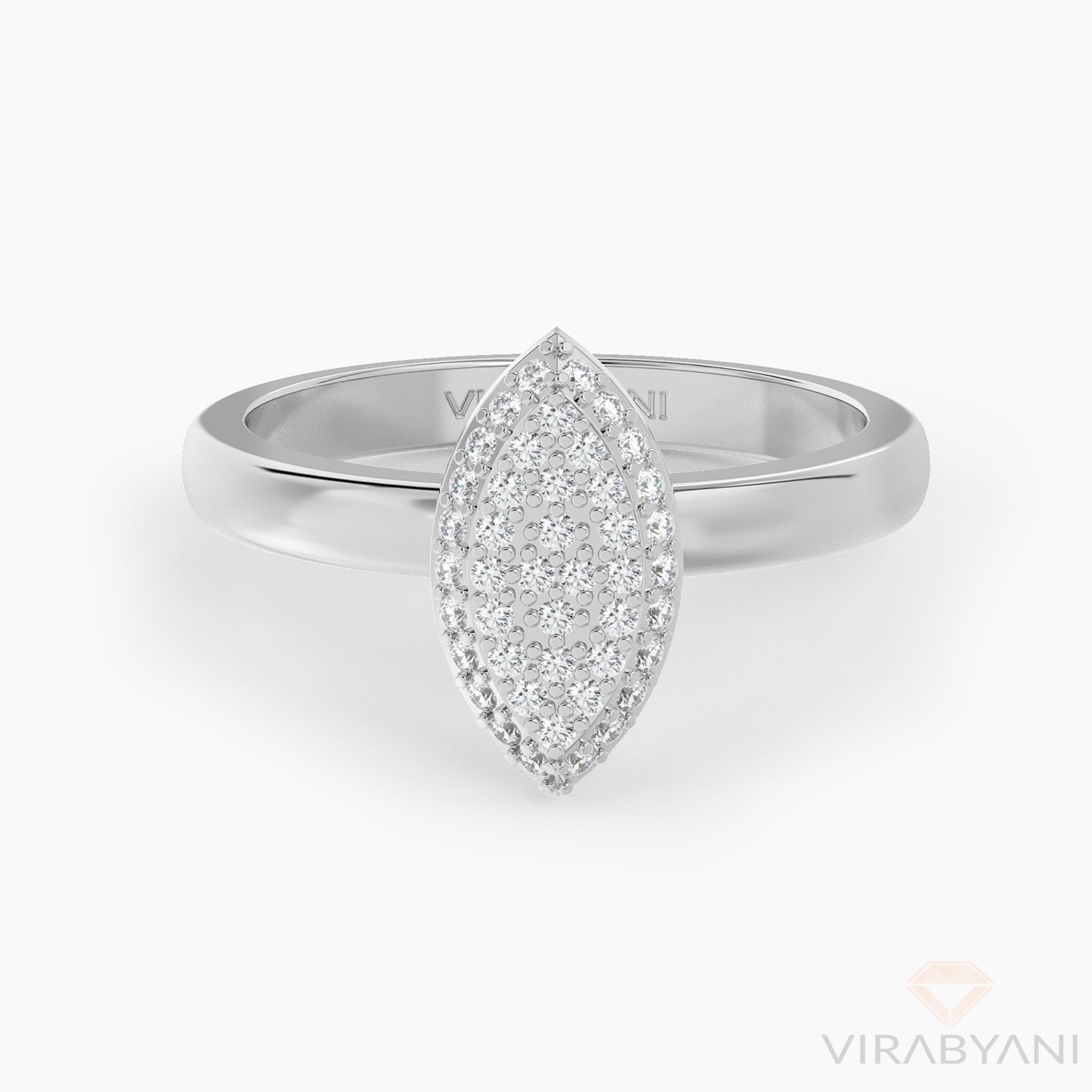 Marquise Shaped AMoré Pavé Ring With 0.35 ct. Diamonds