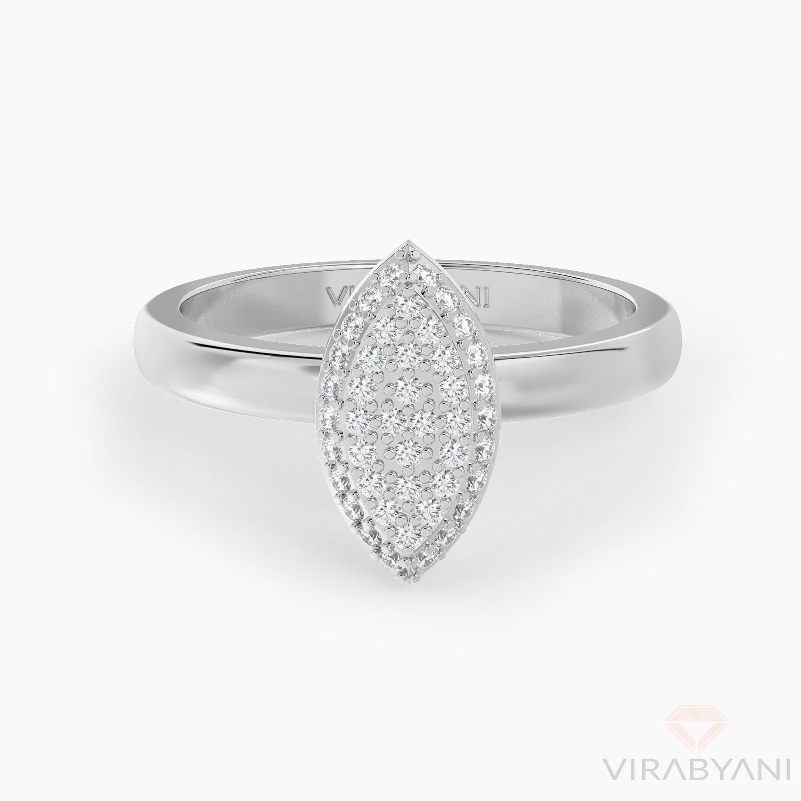 Marquise Shaped AMoré Pavé Ring With 0.35 ct. Diamonds