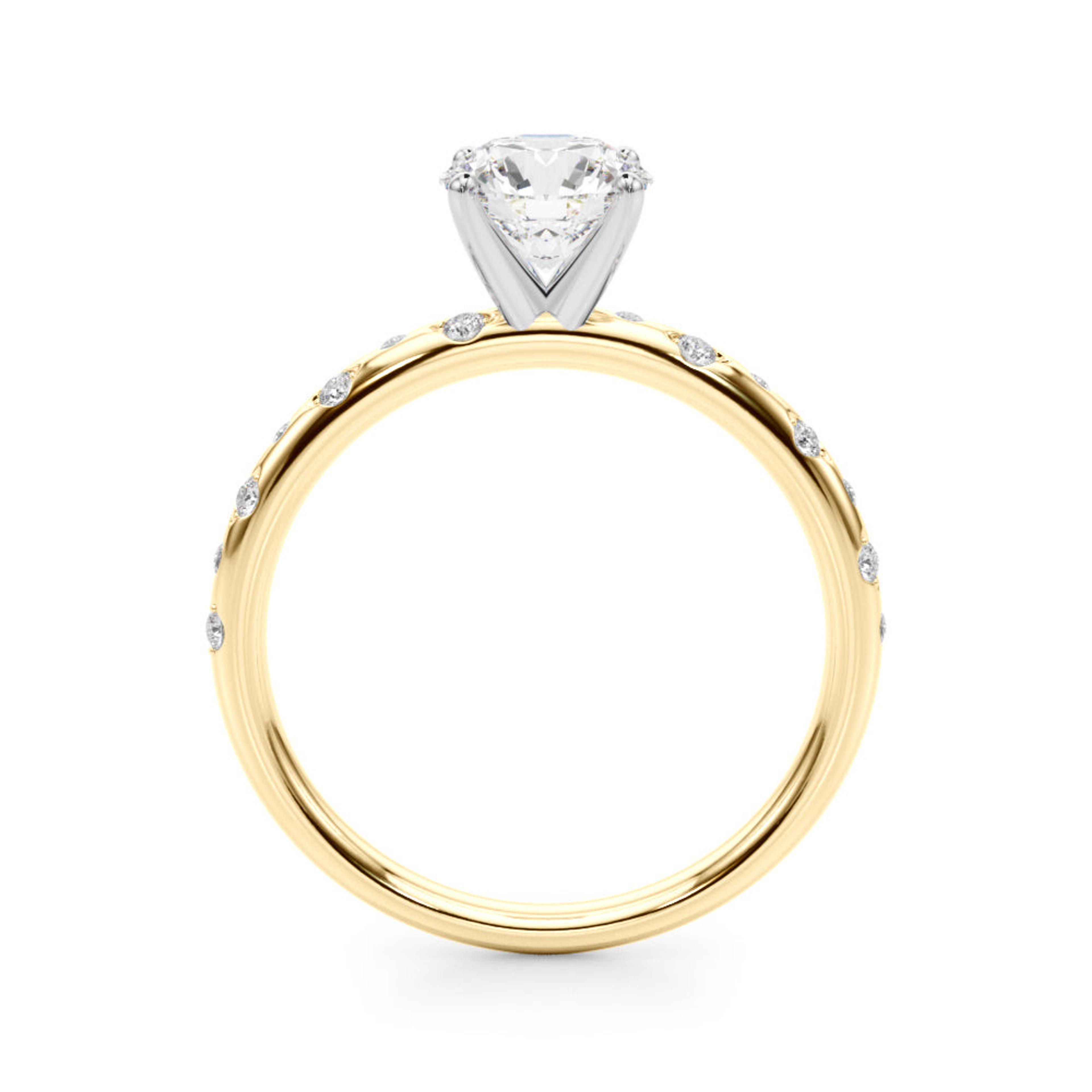 Blair Round Diamond Solitaire Engagement Ring
