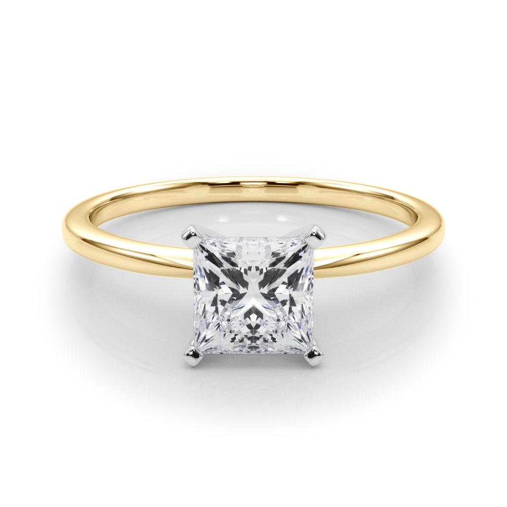 Angelica Princess Solitaire Engagement Ring IGI Certified