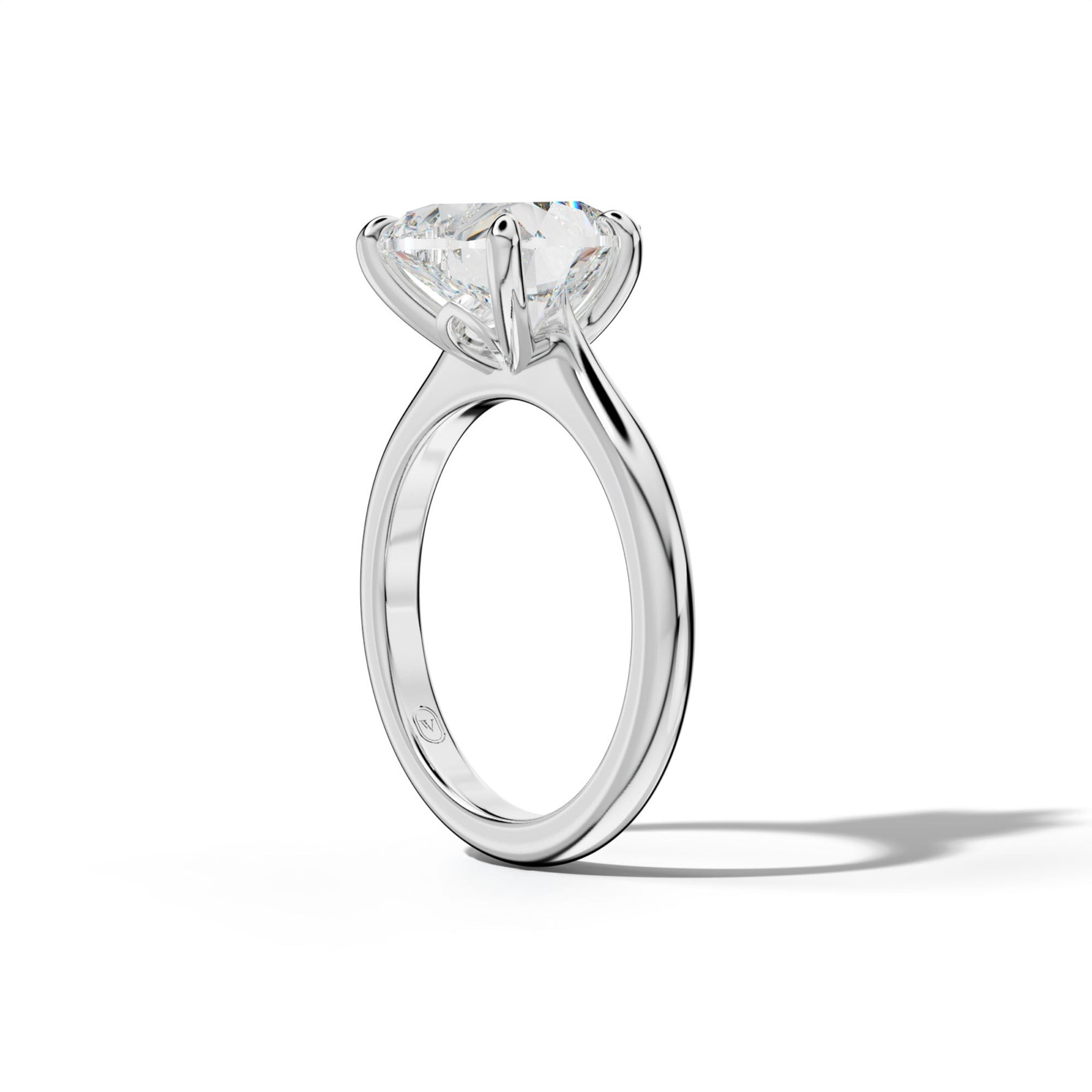 Miranda Heart Diamond Engagement Ring