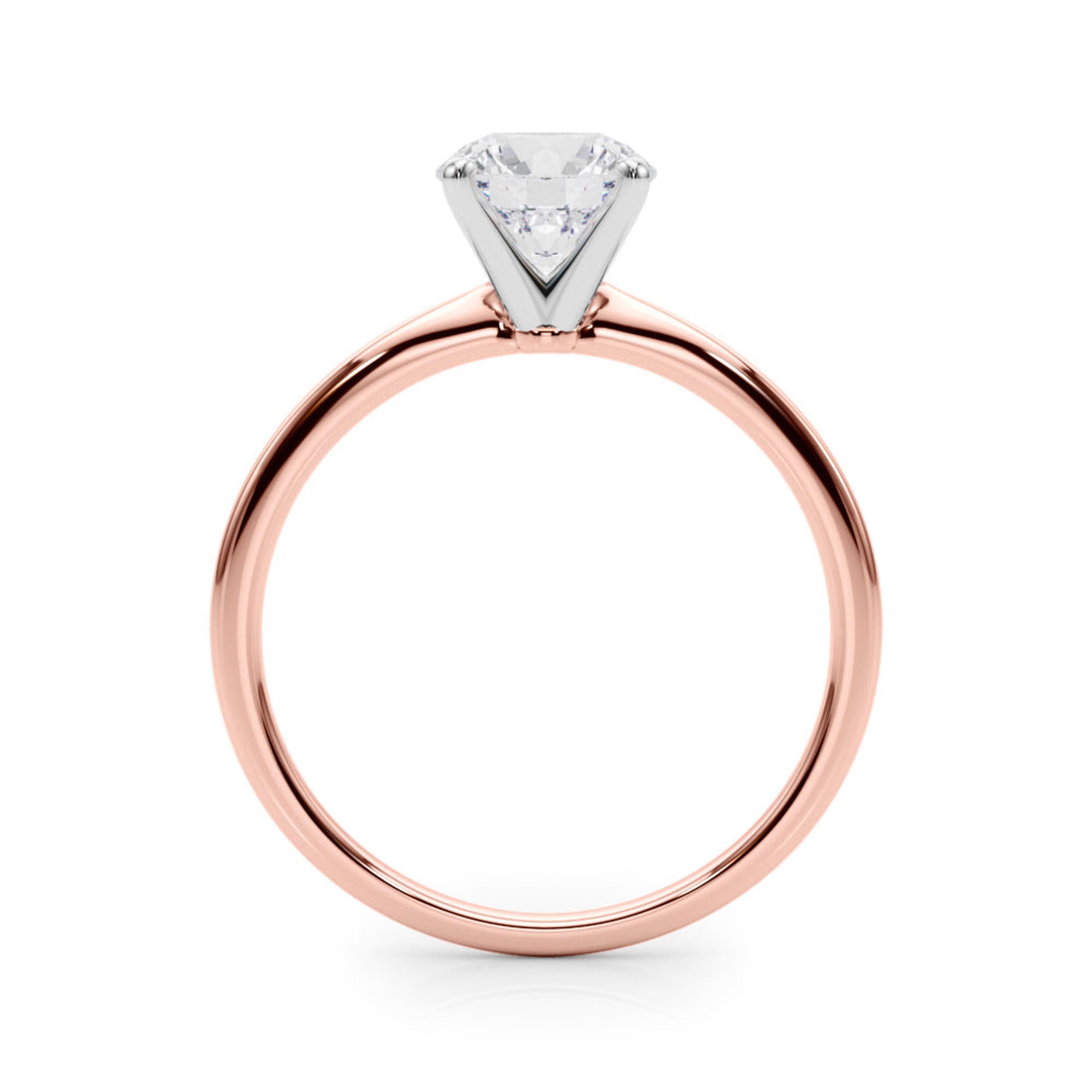 Angelica Round Solitaire Engagement Ring