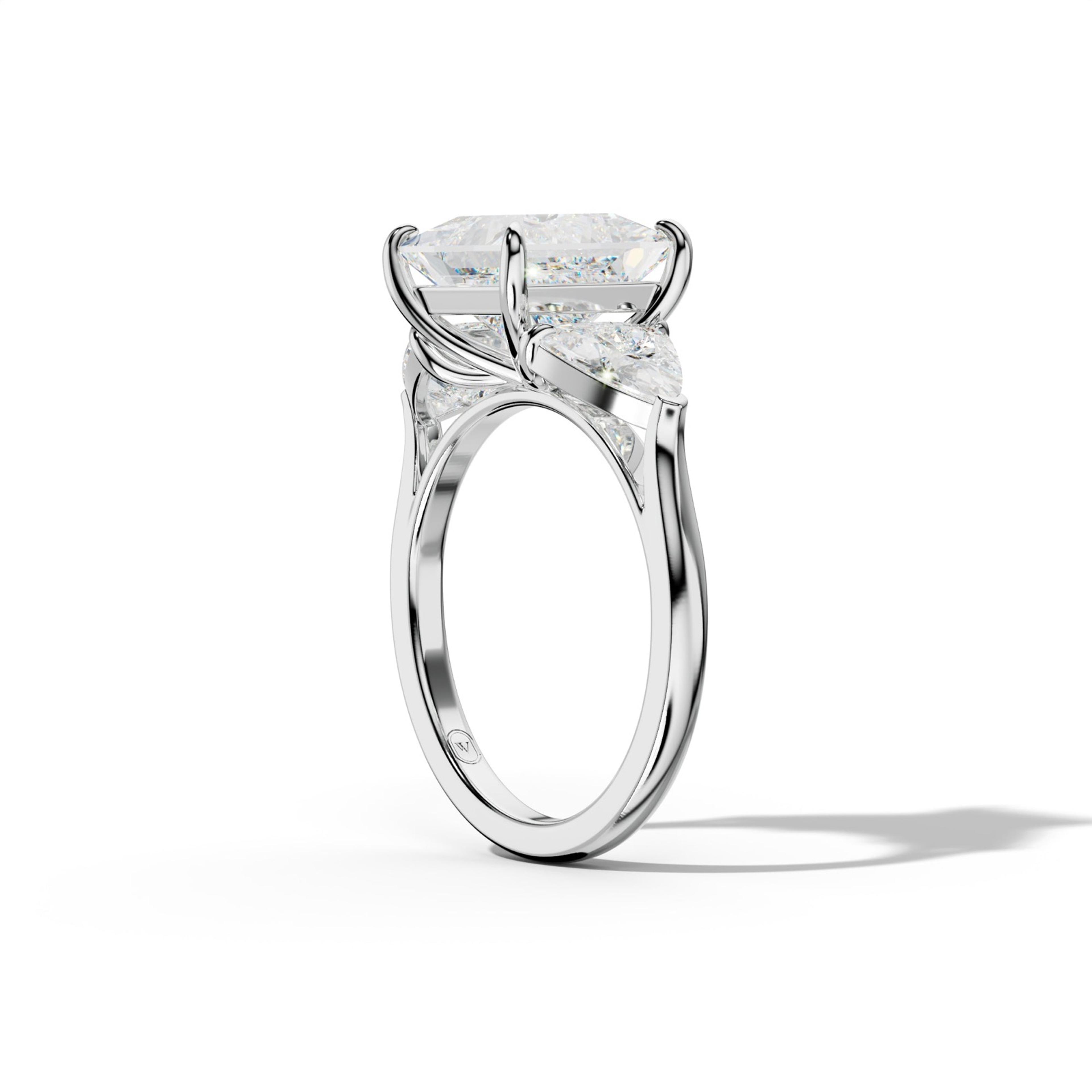 Ivy Princess Cut Engagement Ring
