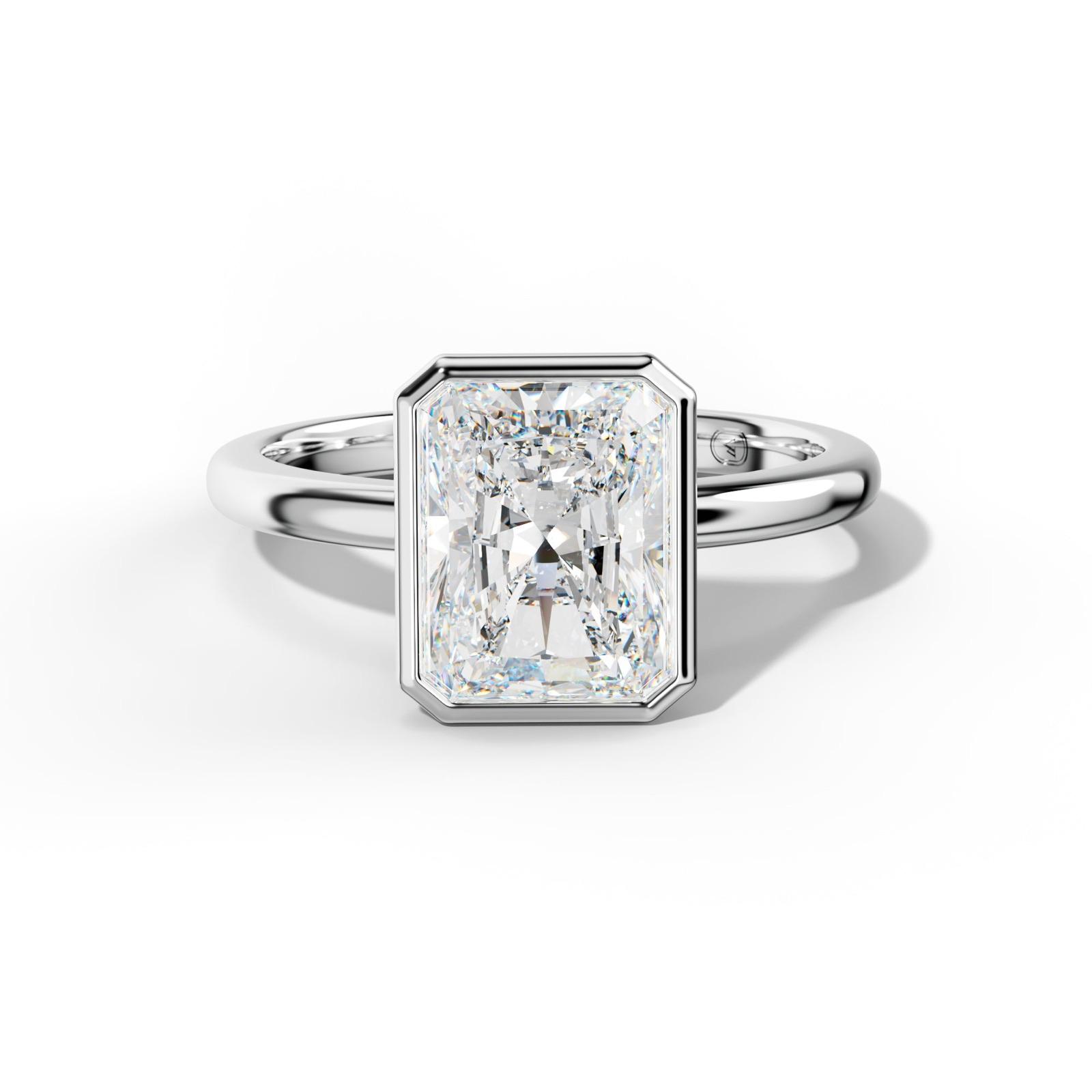 Malaya Radiant Diamond Engagement Ring