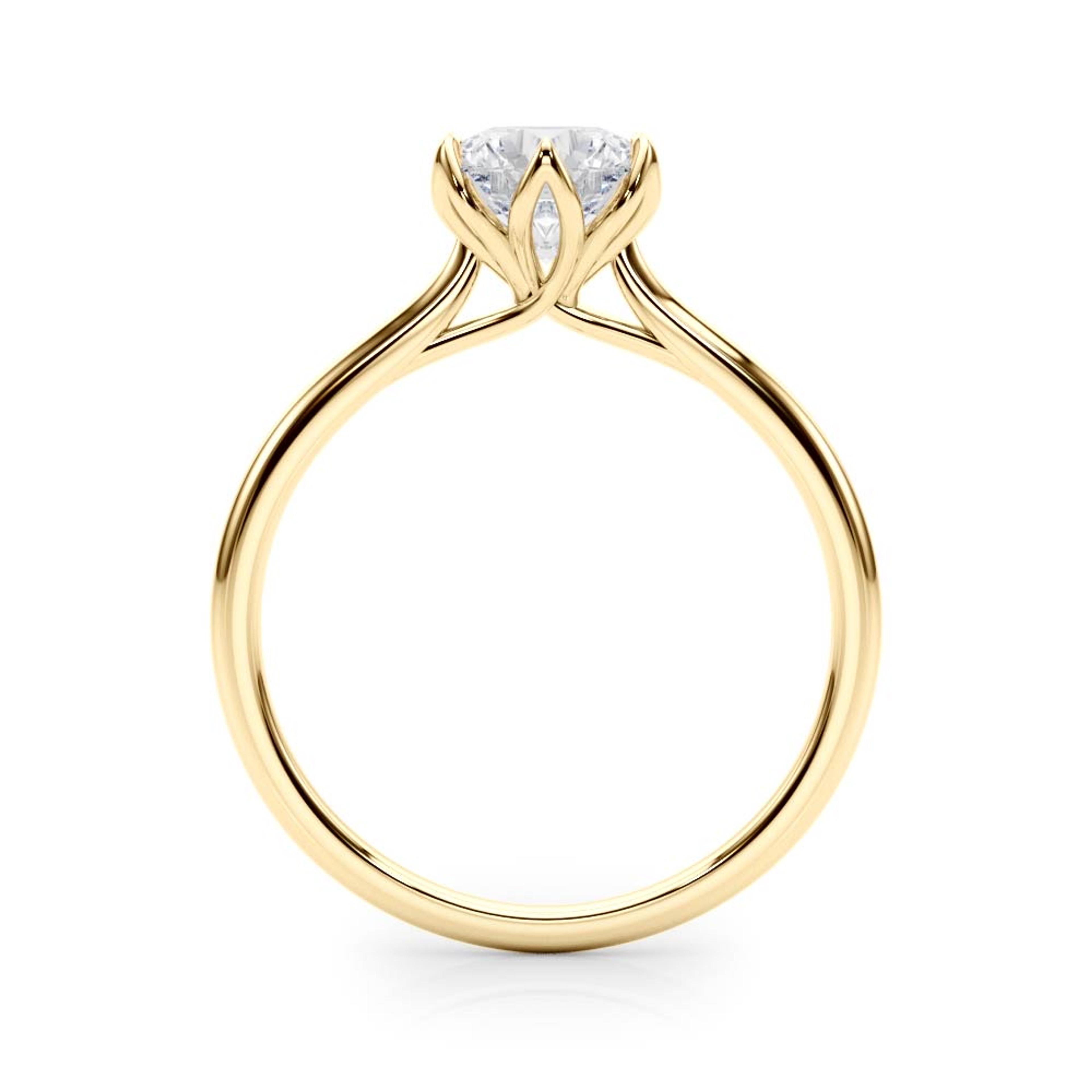 Esme Round Diamond Solitaire Engagement Ring