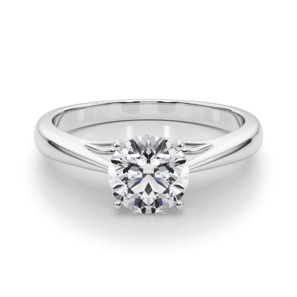 Katerina Round Diamond Solitaire Engagement Ring