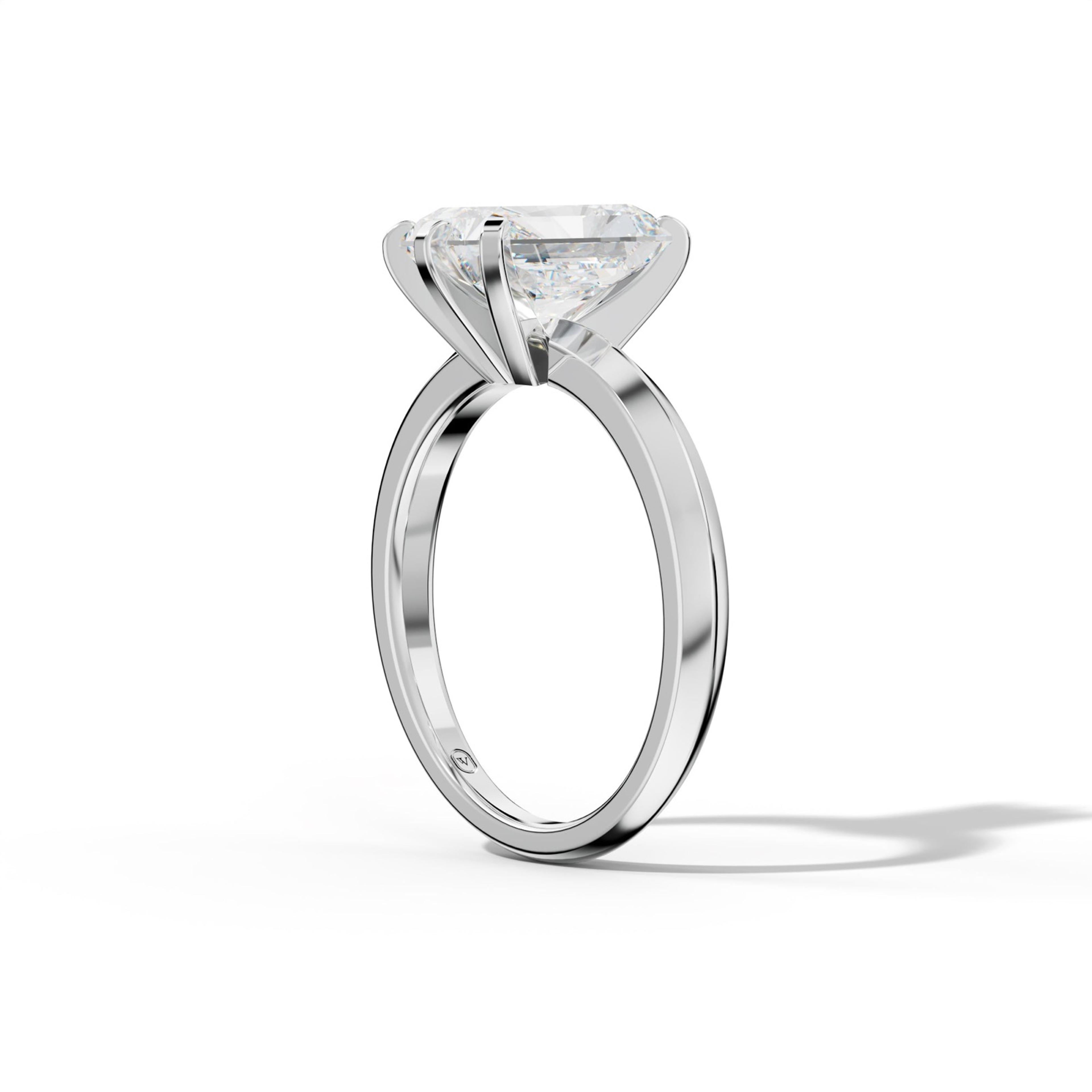 Lina Radiant Diamond Engagement Ring