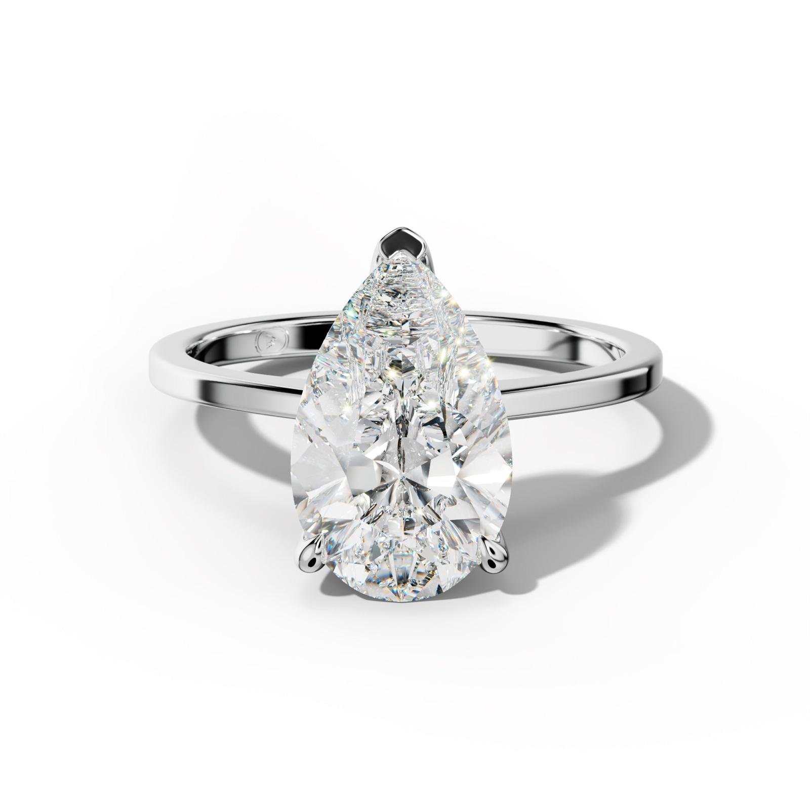 Camila Pear Shape Engagement Ring