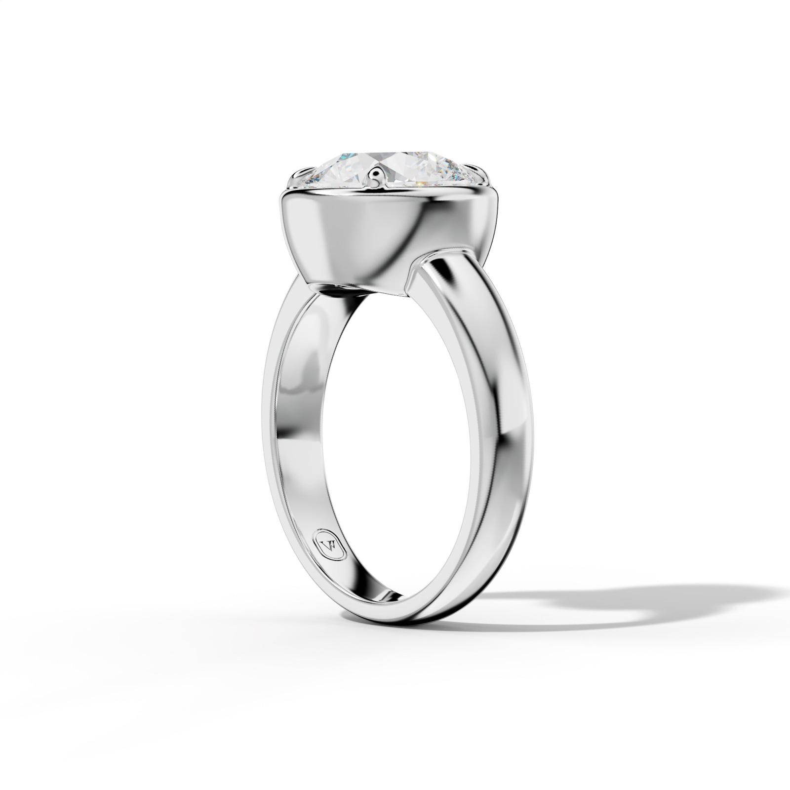 Giselle Round Diamond Engagement Ring