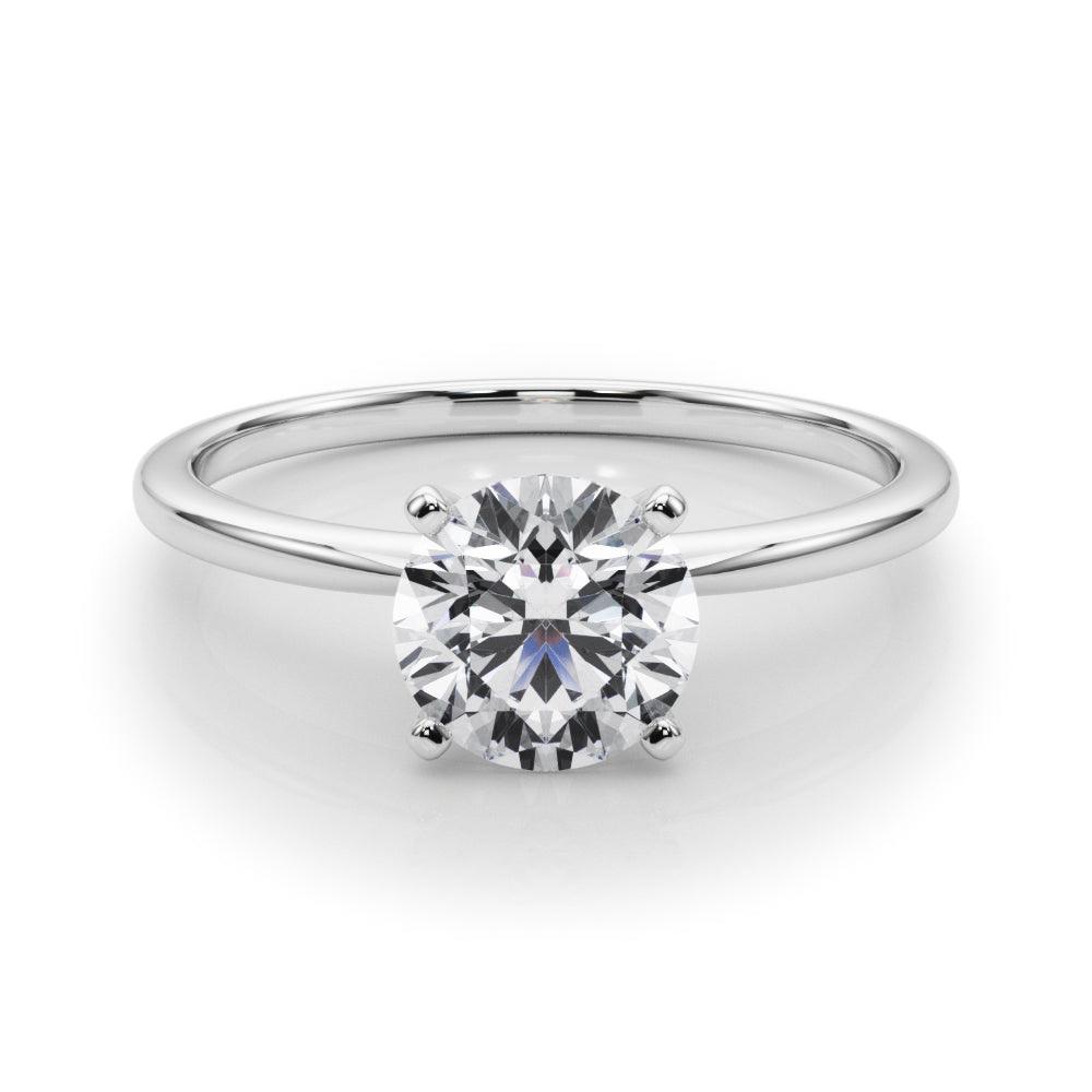 Angelica Round Solitaire Engagement Ring